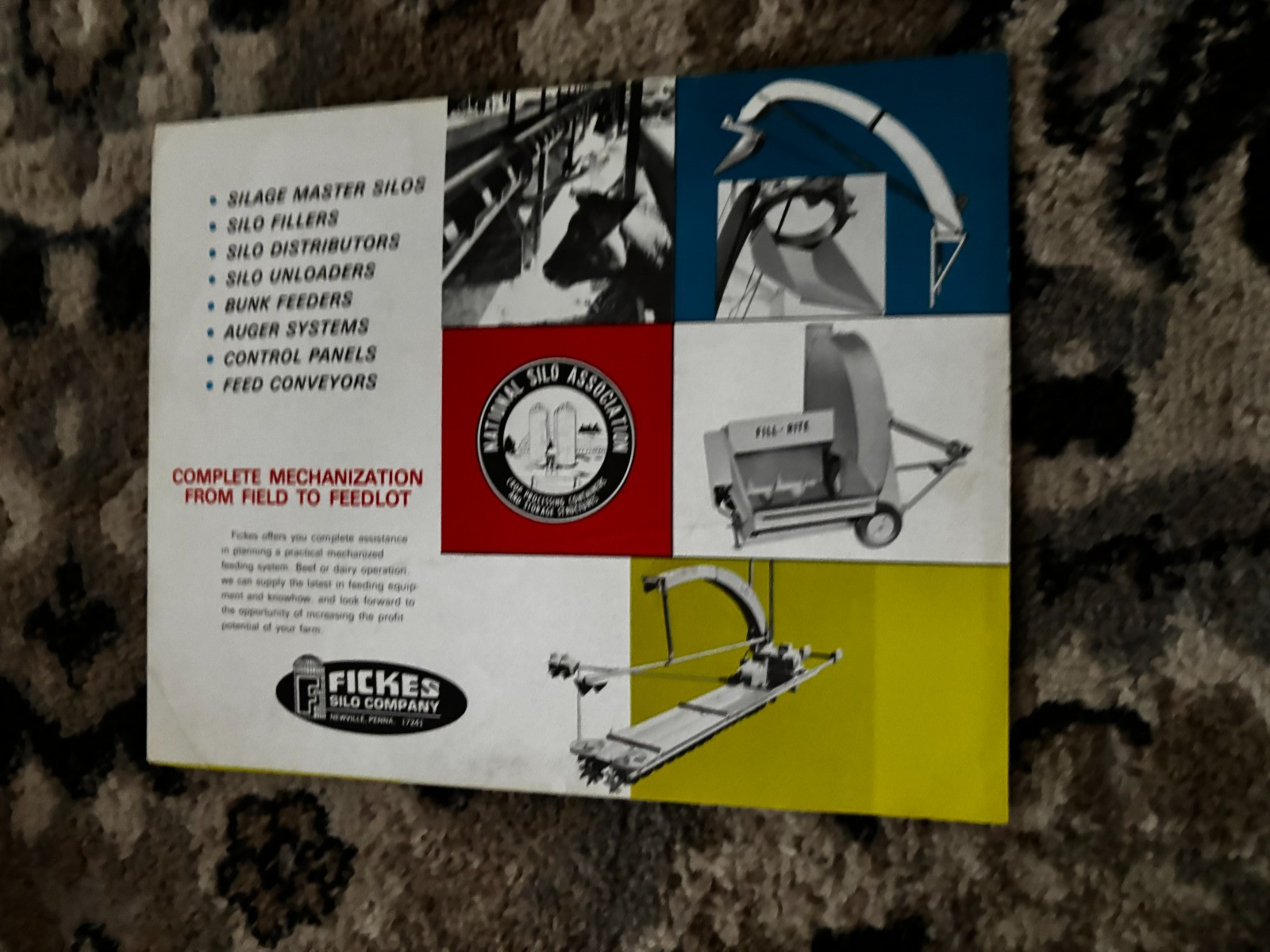 Fickes Silage Master Silos Brochure DCPA26