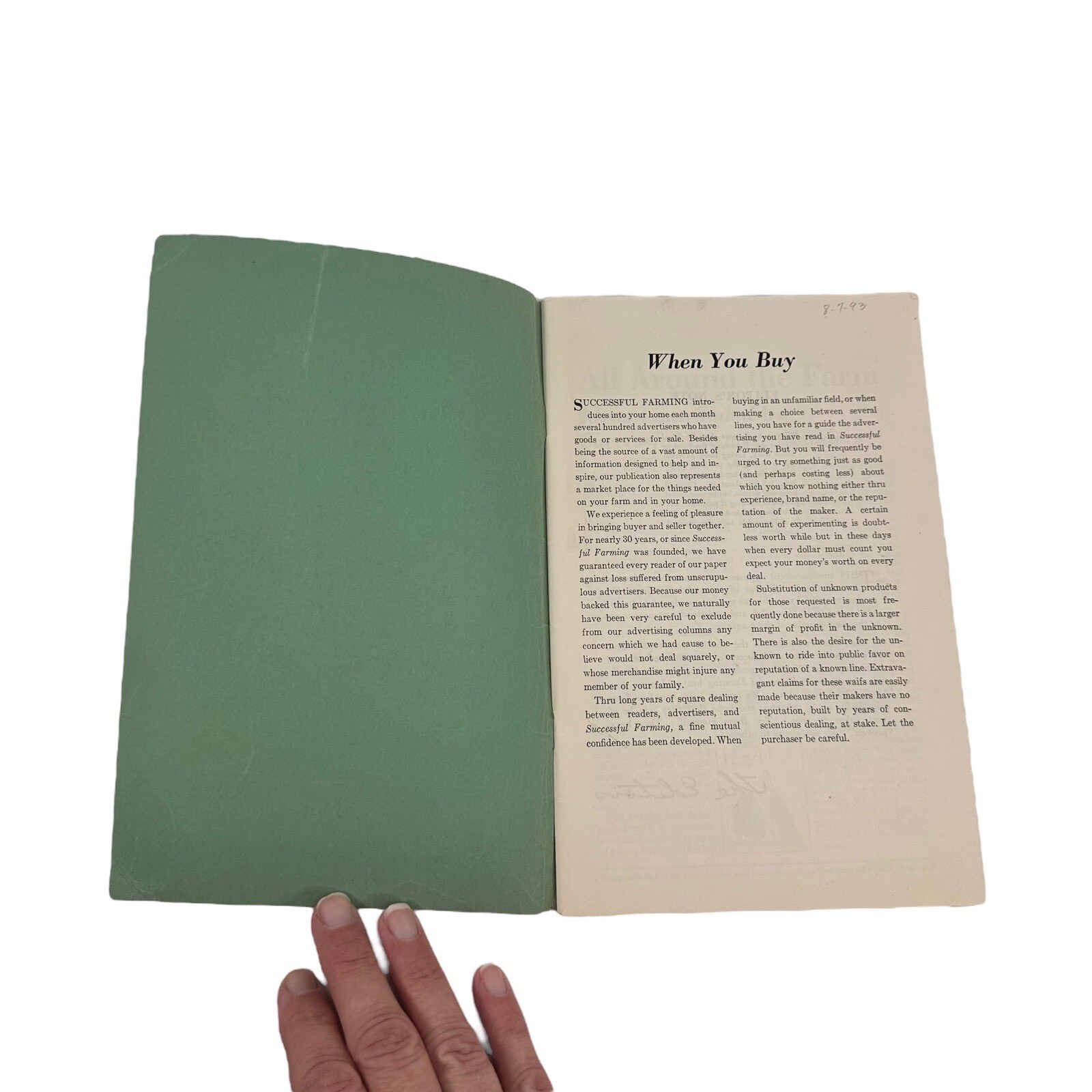 Successful Farming How to Save Time Save Money and Make Profits 1932