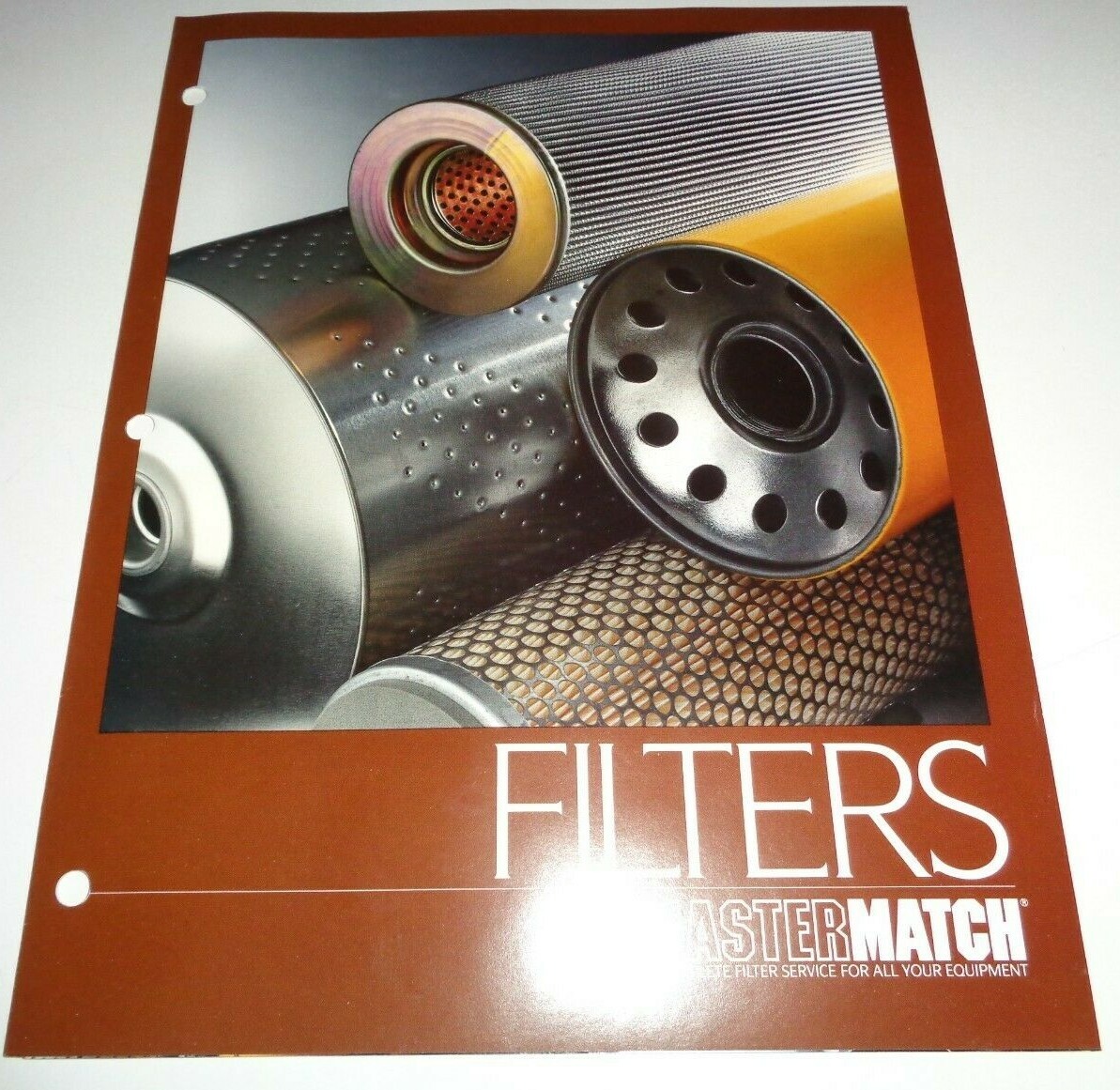 John Deere Crawler Tractor Backhoe Excavator FILTERS Sales Brochure JD 11/89