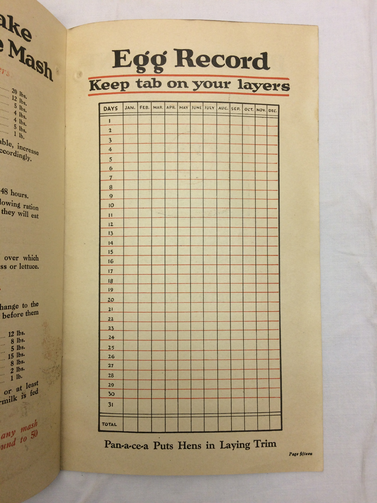 Vintage Dr Hess & Clark Inc Line Catalog Farm Advertising Agriculture