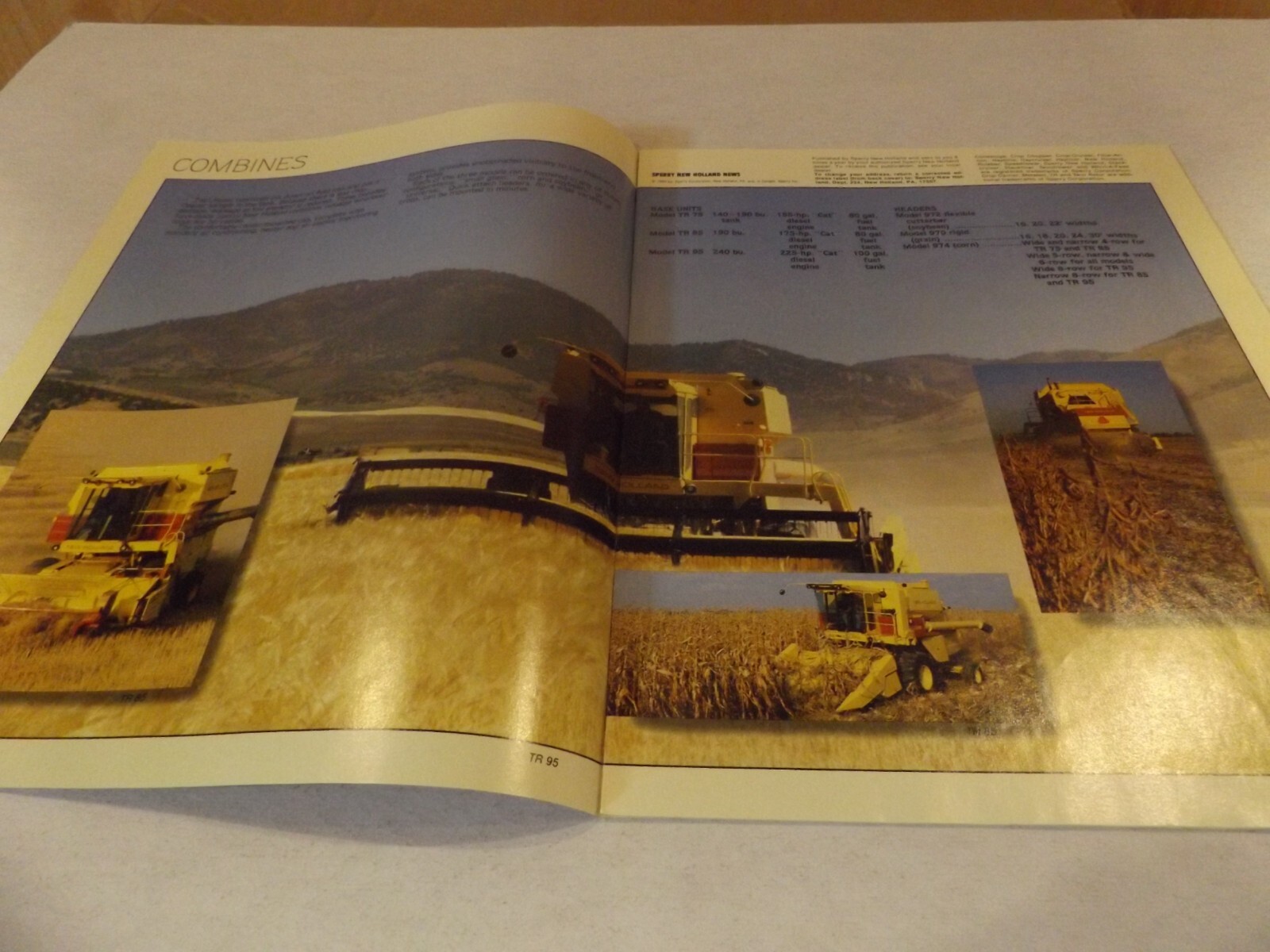 SPERRY NEW HOLLAND NEWS EQUIPMENT BUYER&rsquo;S GUIDE , LIT # 57302