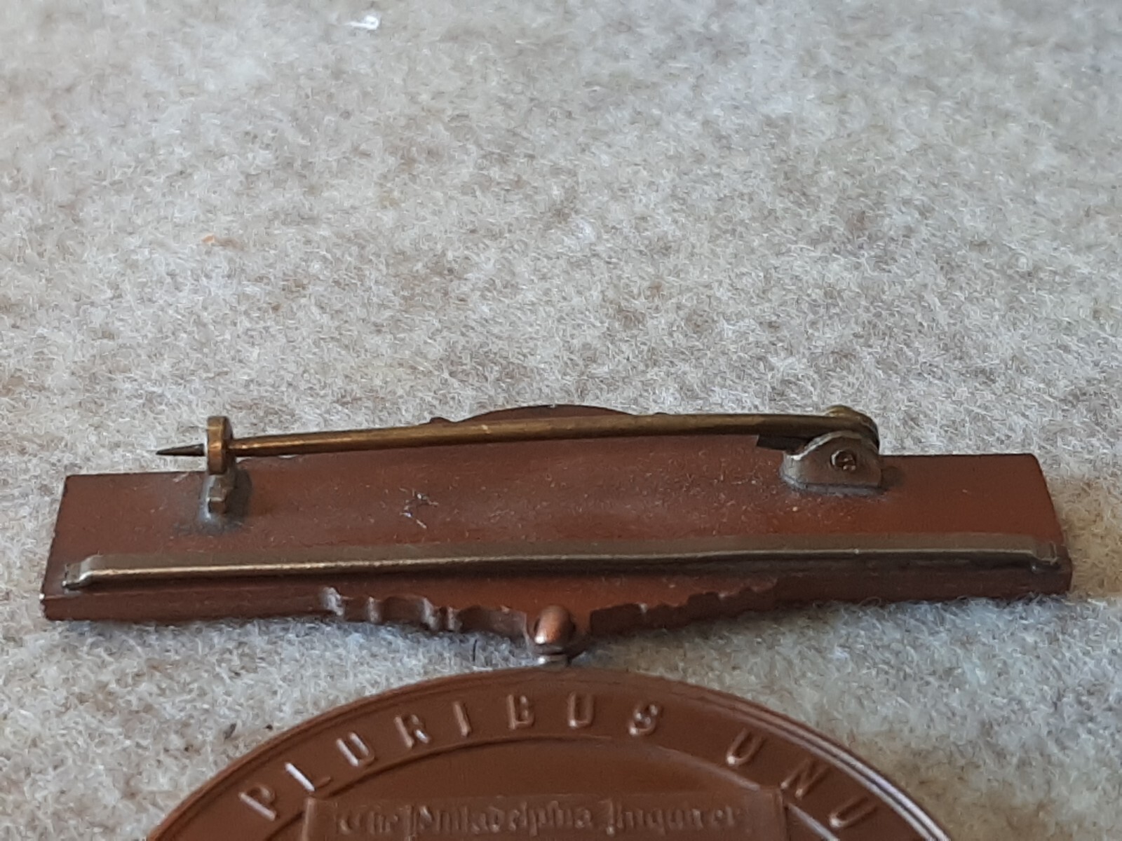 Vintage Champion Medal Best Bird Poultry Chicken Philadelphia Inquirer Award