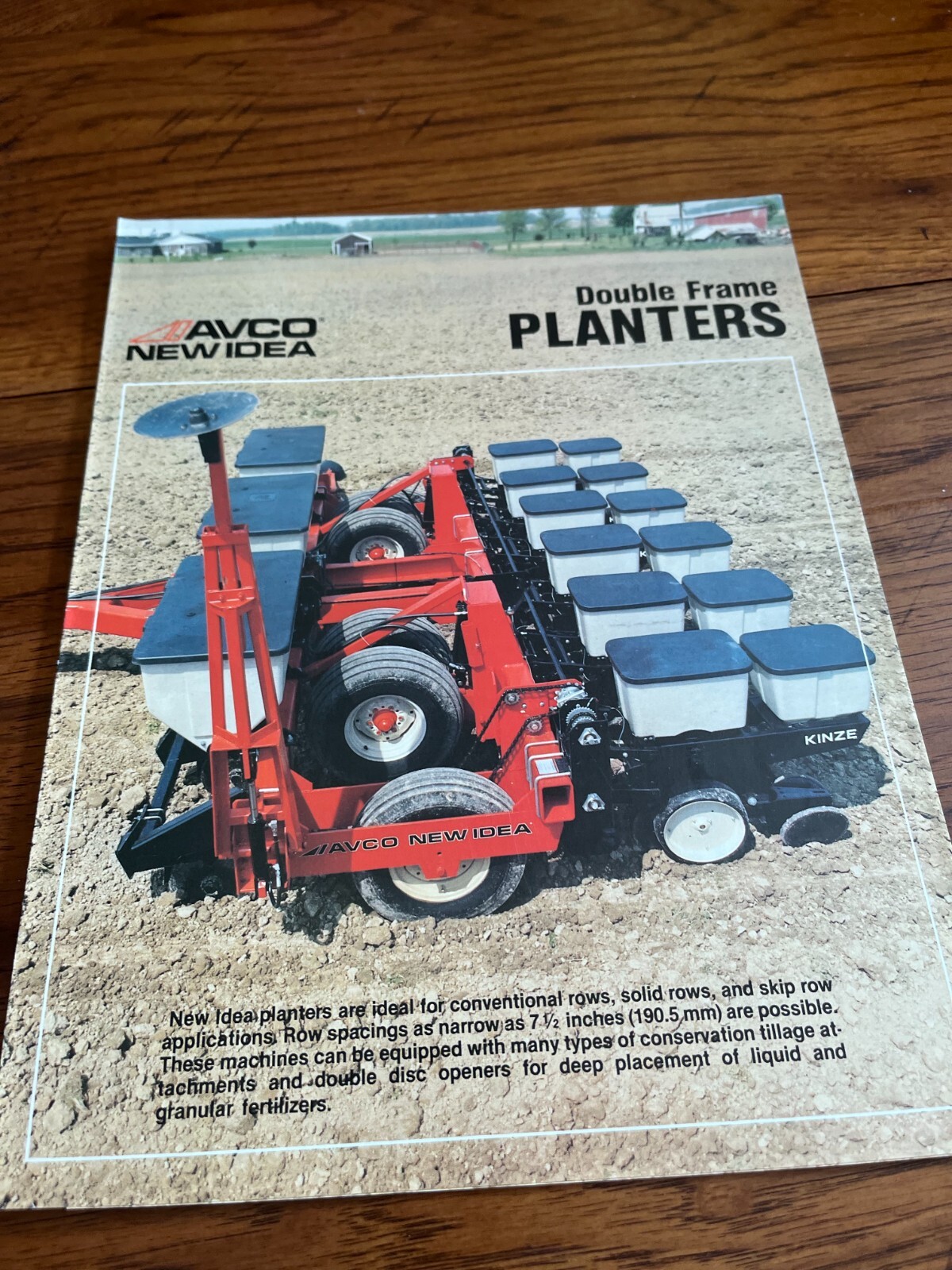 New Idea Double Frame Planters Brochure DCPA18