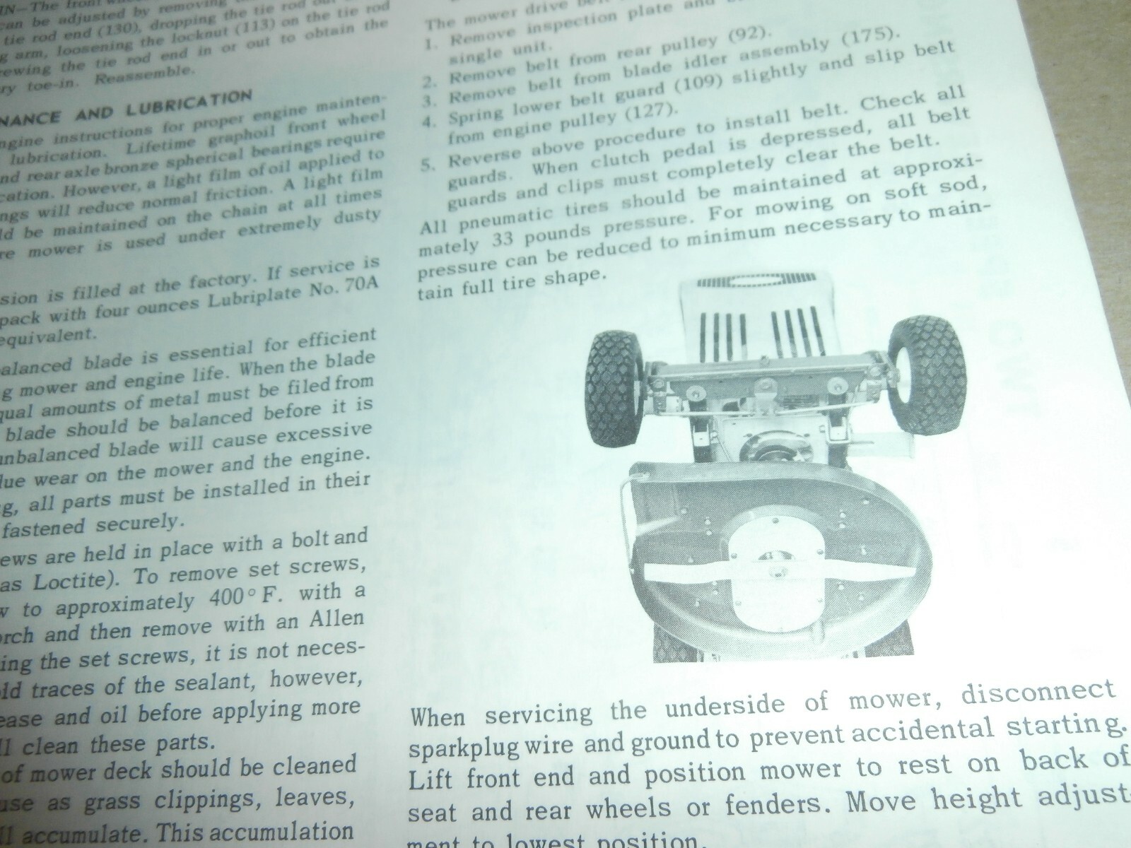 Vintage MTD Dean Phipps Stores Riding Mower Manual