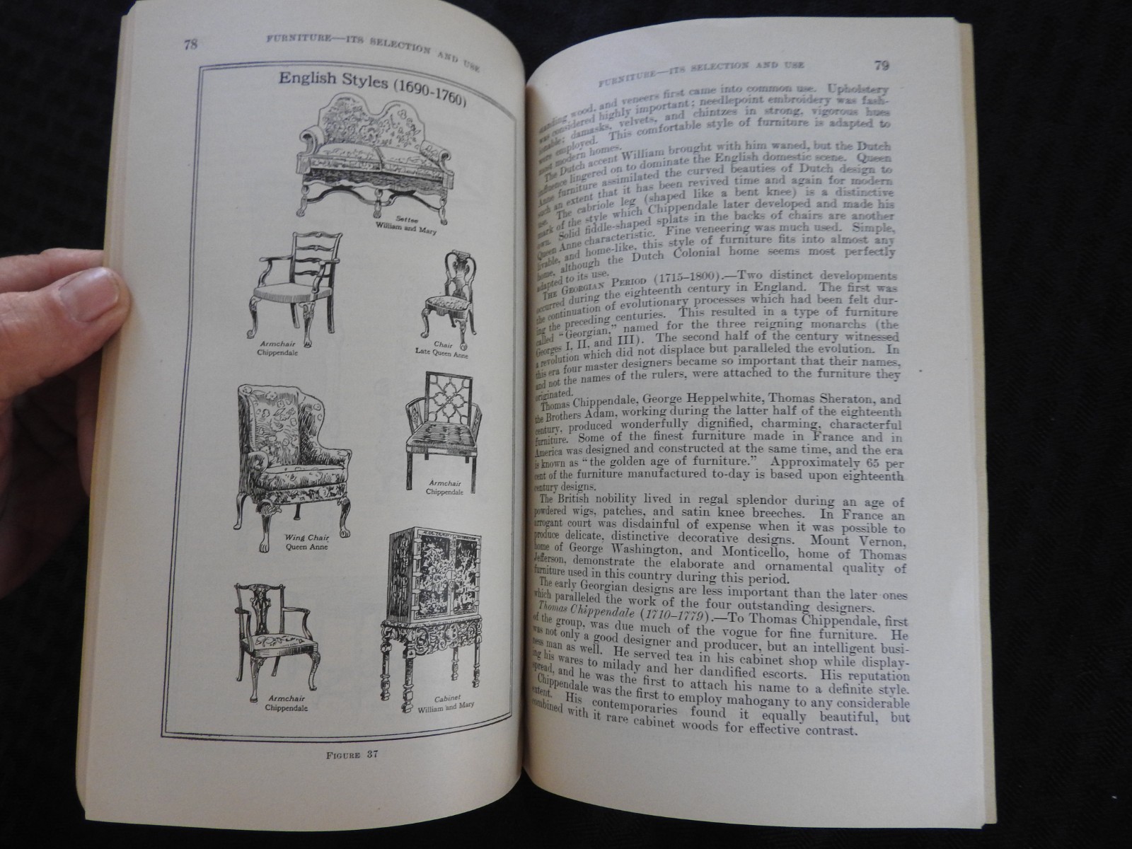 1931 « Furniture, it&rsquo;s Selection & Use » U.S. Department of Commerce Wood Lumber