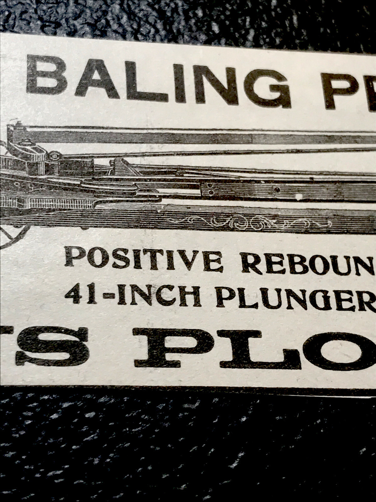 ORIGINAL 1897 Collins Plow Co. Farm Implement Advertising – Quincy – Illinois