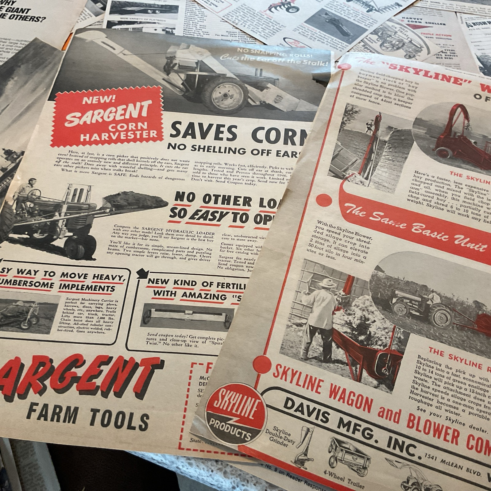 150+ Farming Agricultural Farm Related Print Ads 1920-70’s Vintage
