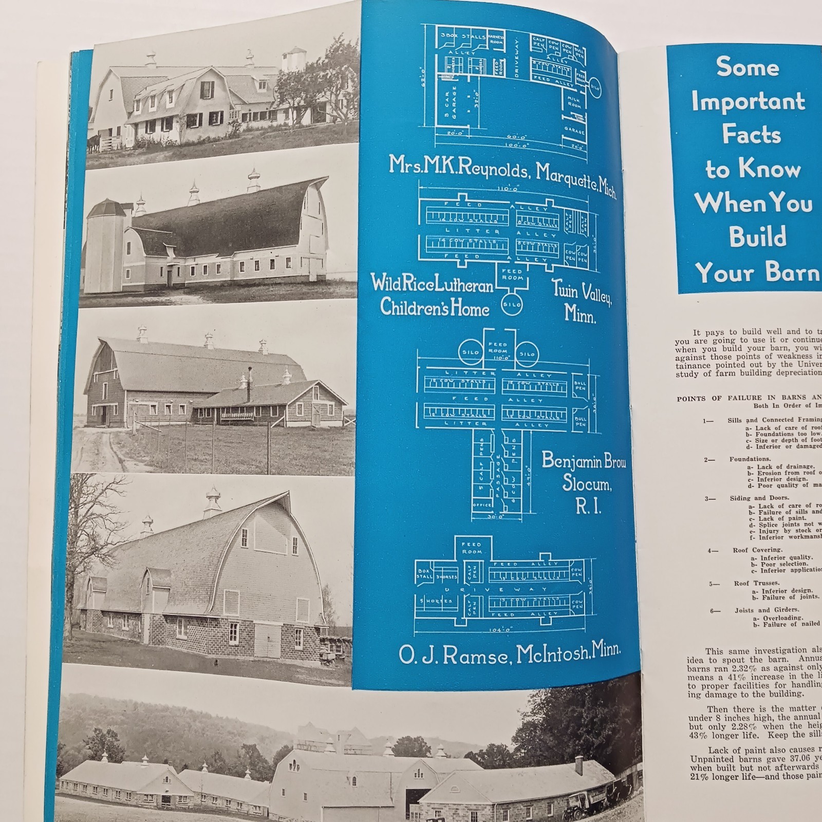 Vintage Advertising Farm Louden Barn Book Fairfield Iowa MCM