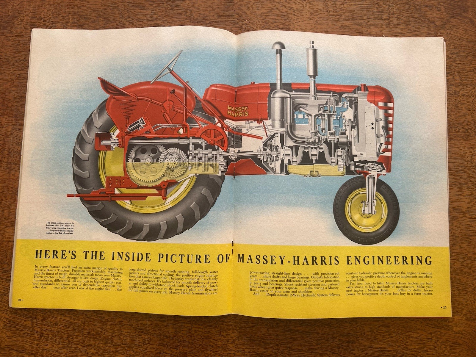VINTAGE MASSEY HARRIS BUYERS Full Tractor GUIDE Orchard Hillside Rice CATALOG