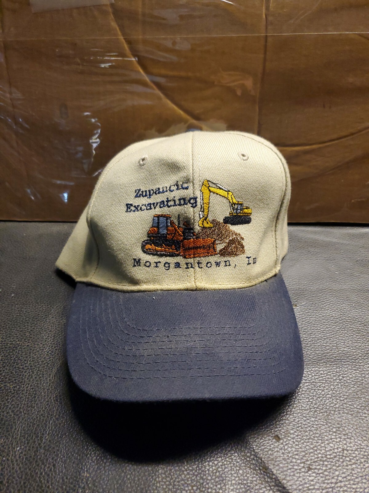 Snap Back Zupancic Excavating Hat / Dozer/ Track Hoe / Dirt Work