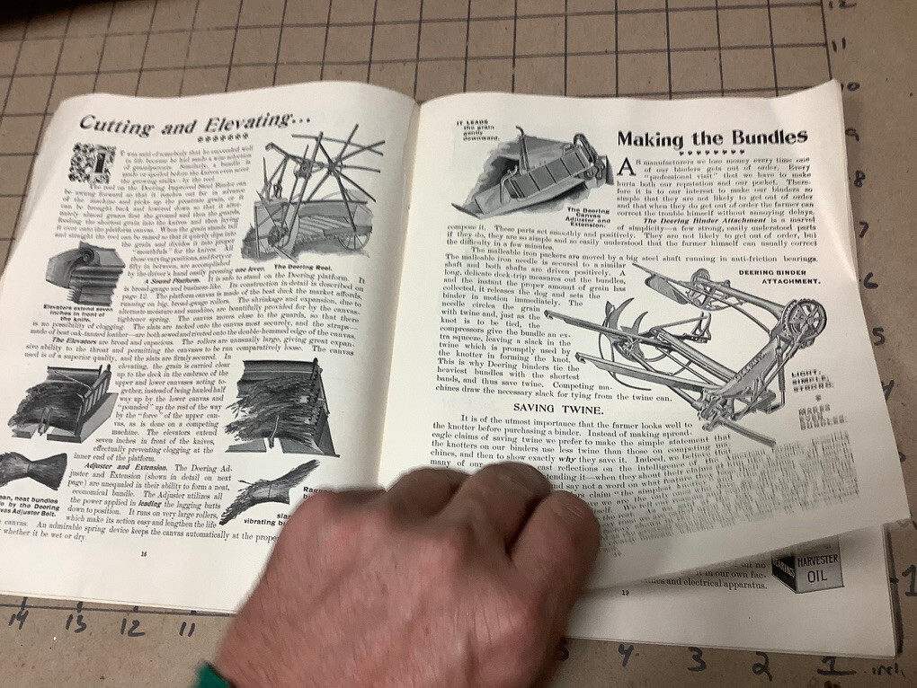 Original CATALOG –1890&rsquo;s ROLLER & BALL BEARINGS on the FARM 40pgs