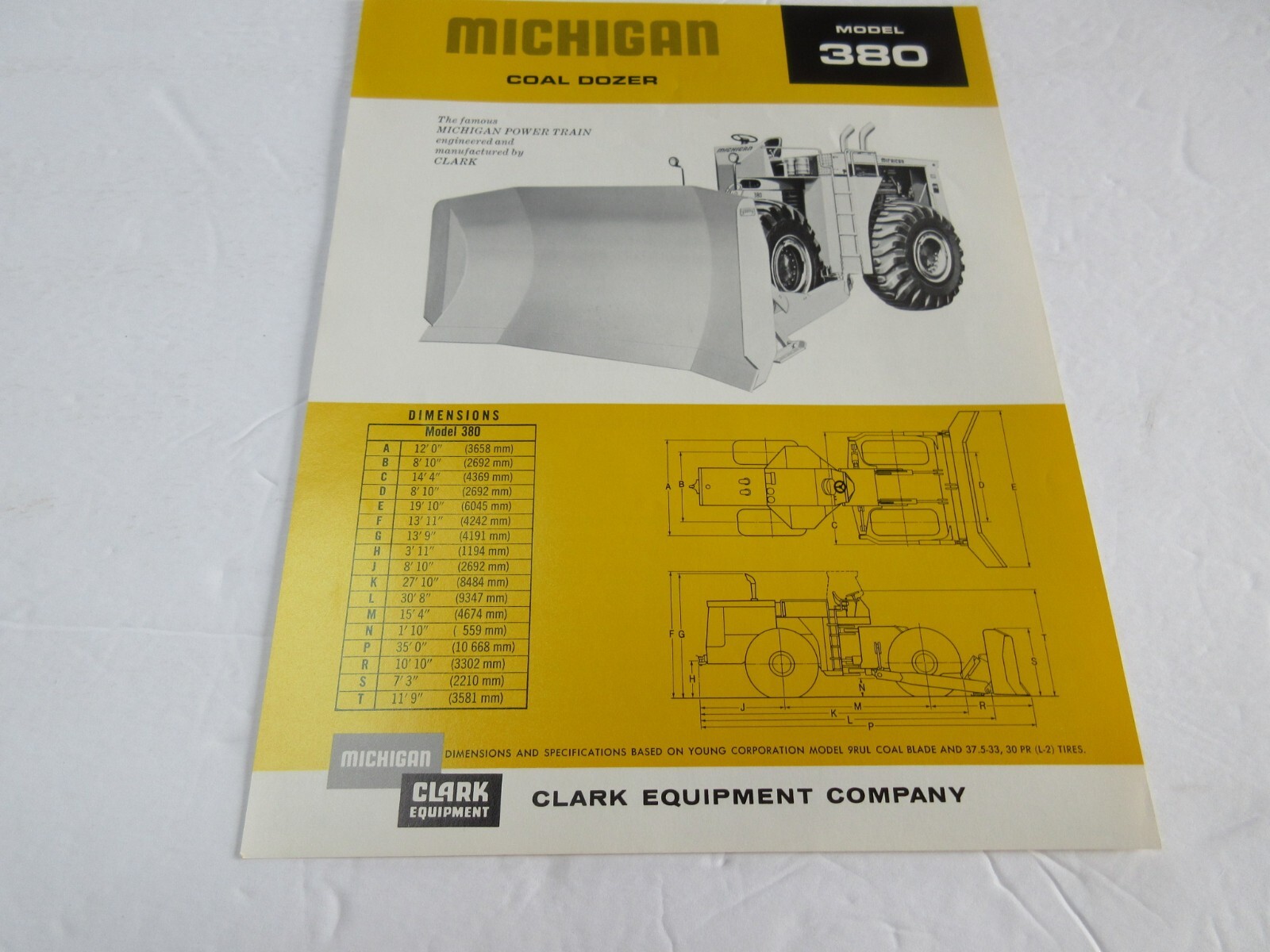 Clark Michigan 380 Coal Dozer 2 Page