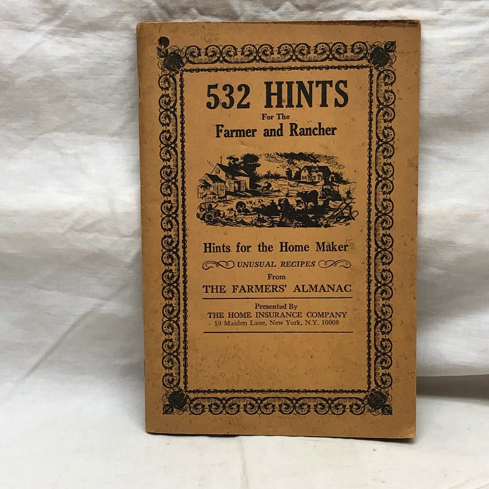 Vintage 1966 532 Hints Farmer and Rancher Almanac Booklet