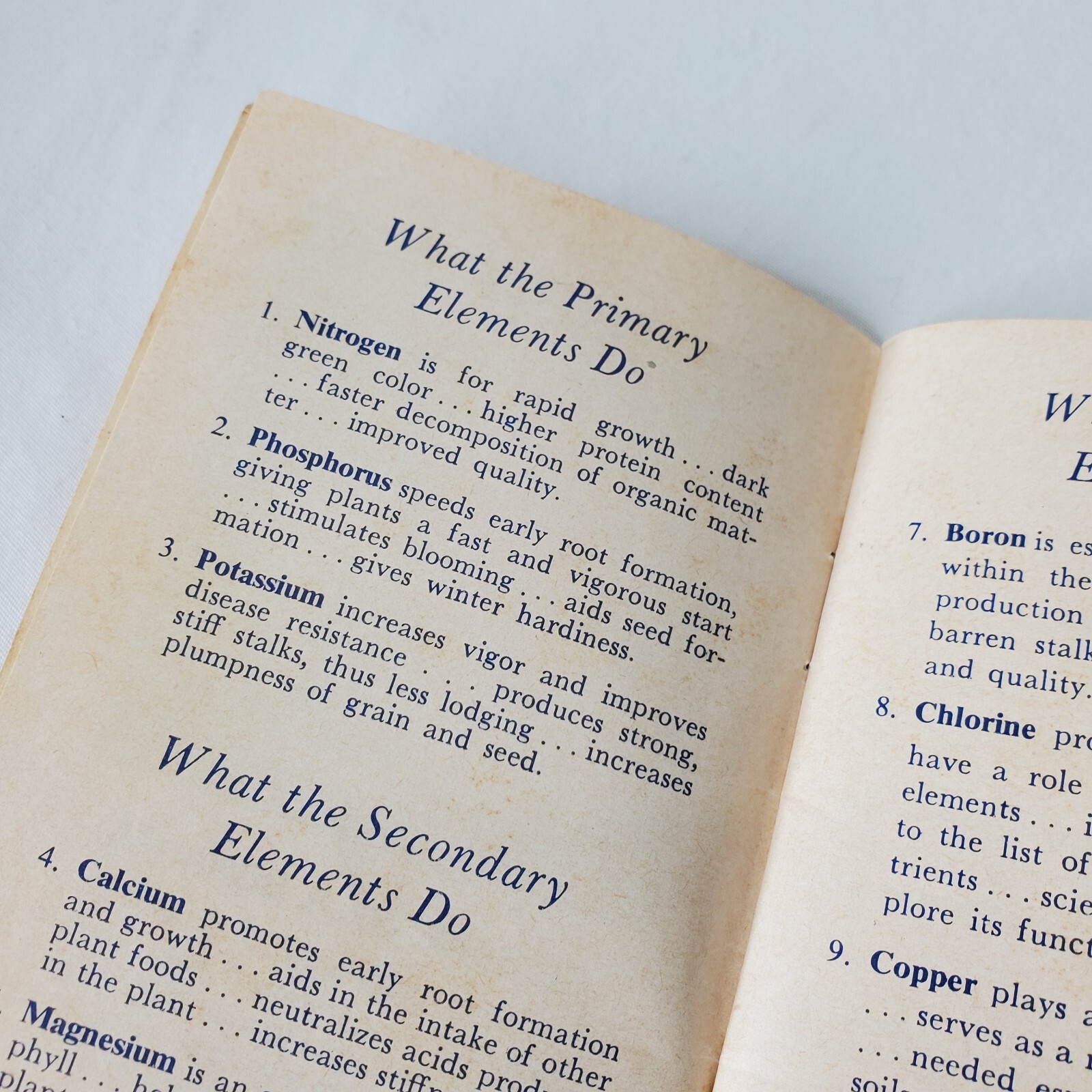 Vtg Farmers Memo Book Bonanza Fertilizer Advertisement Promo Farming 66 VA USA