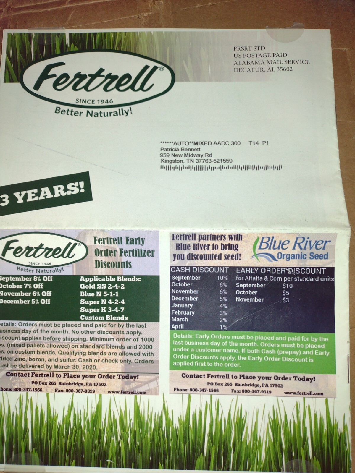 Lot Of 33 Fertilizer Brochures 2000&rsquo;s See Photos Very Good Condition