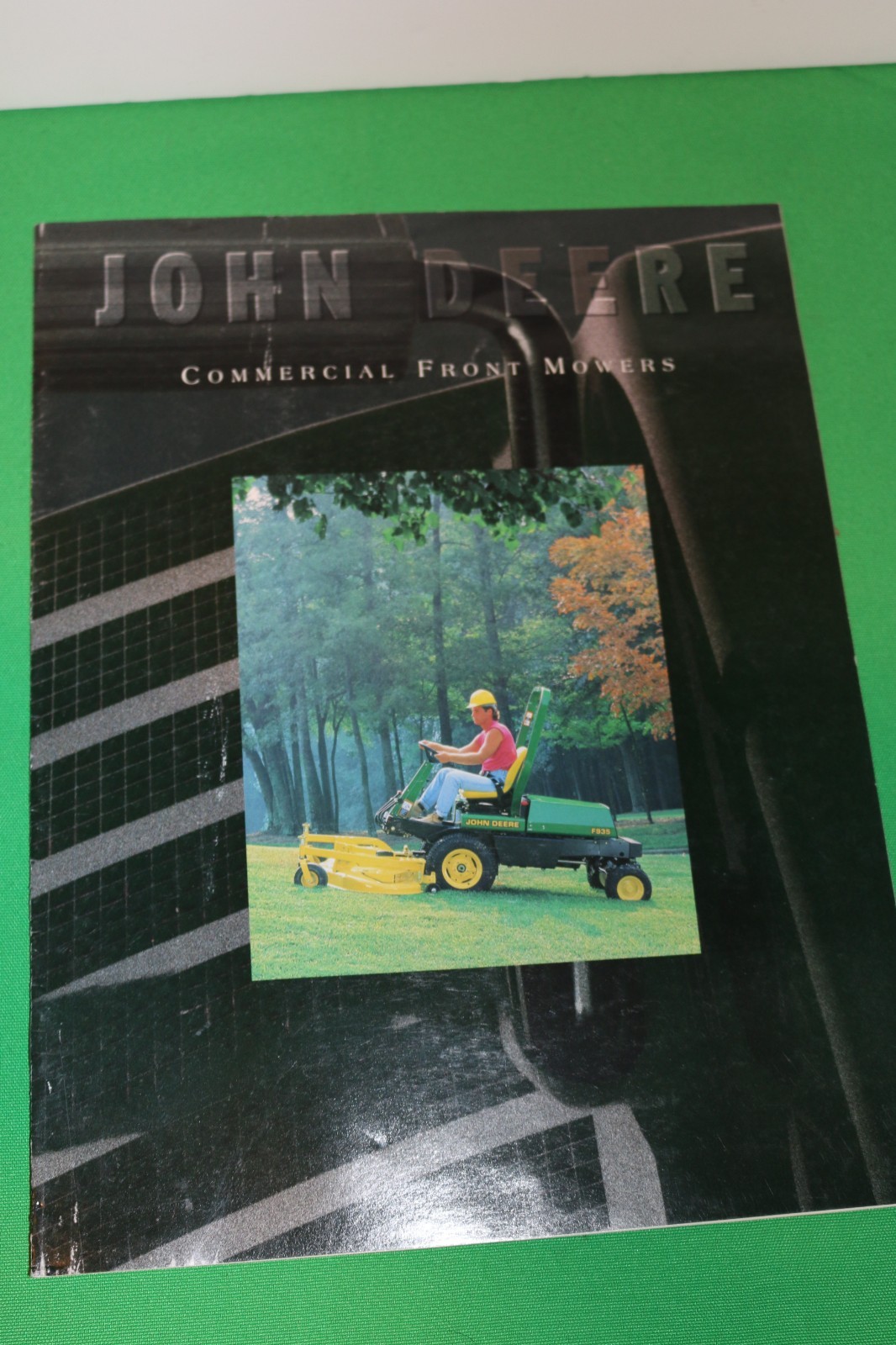 John Deere Commercial Front Mowers For 1996 Sales Brochure F710-F1145 MODELS