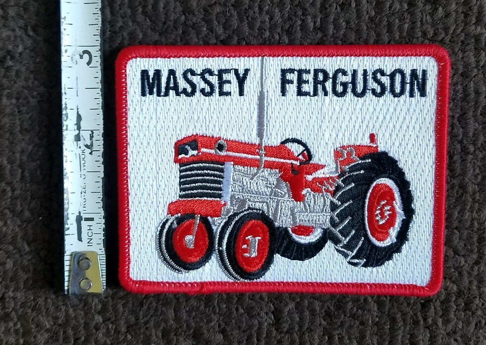 Beautiful MASSEY FERGUSON TRACTOR Advertising FEED SEED TRACTOR FARMING Patch