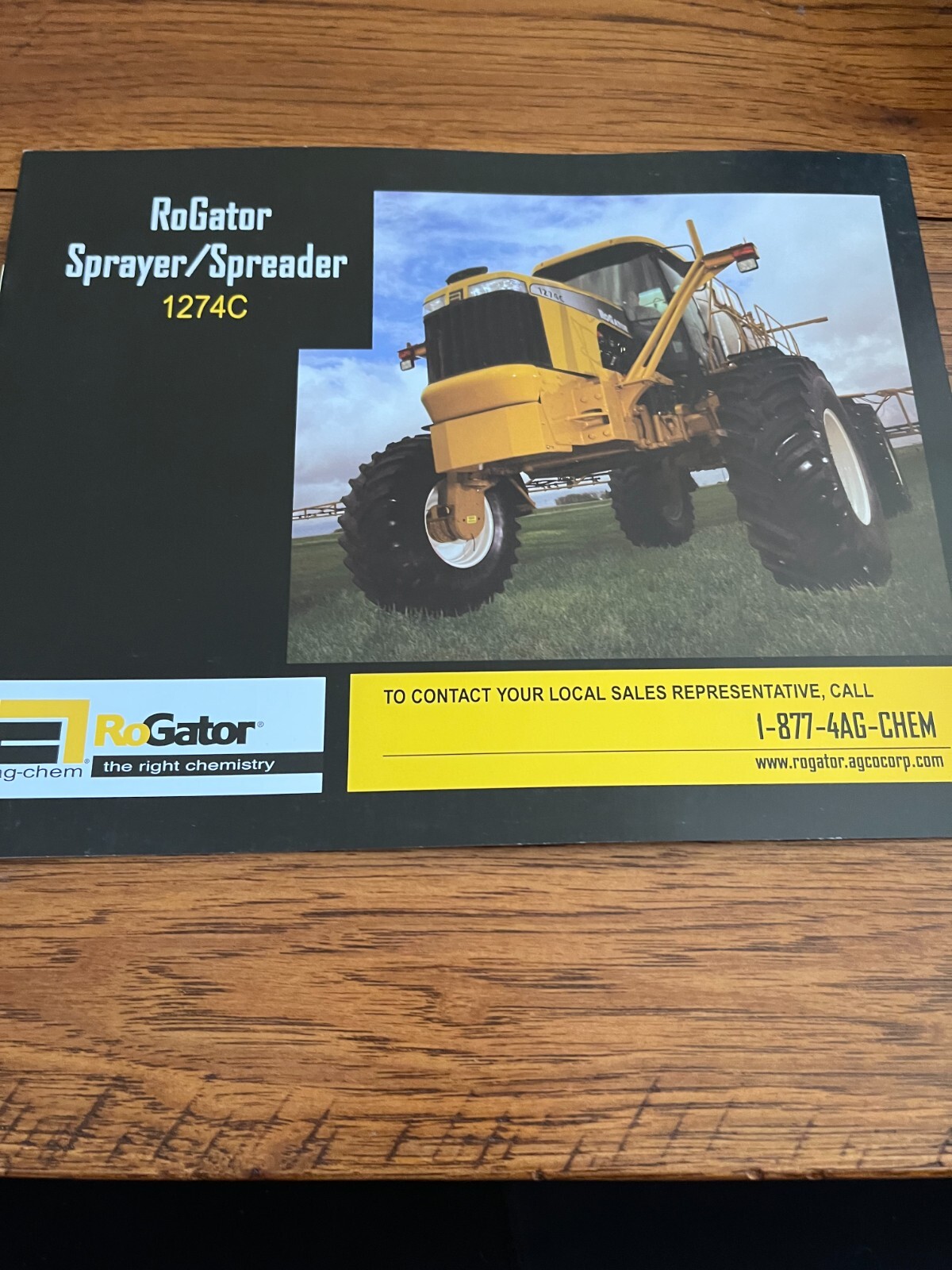 Ag-Chem 1274C RoGator Sprayer For 2006 Brochure AMIL22