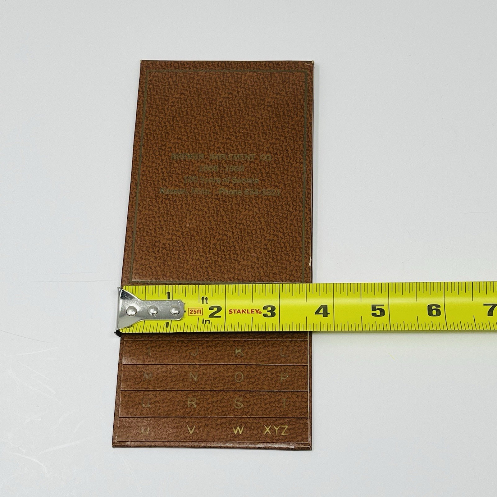 1968 Brewer Implement Company Kasson MN Promotional Address Book Vintage