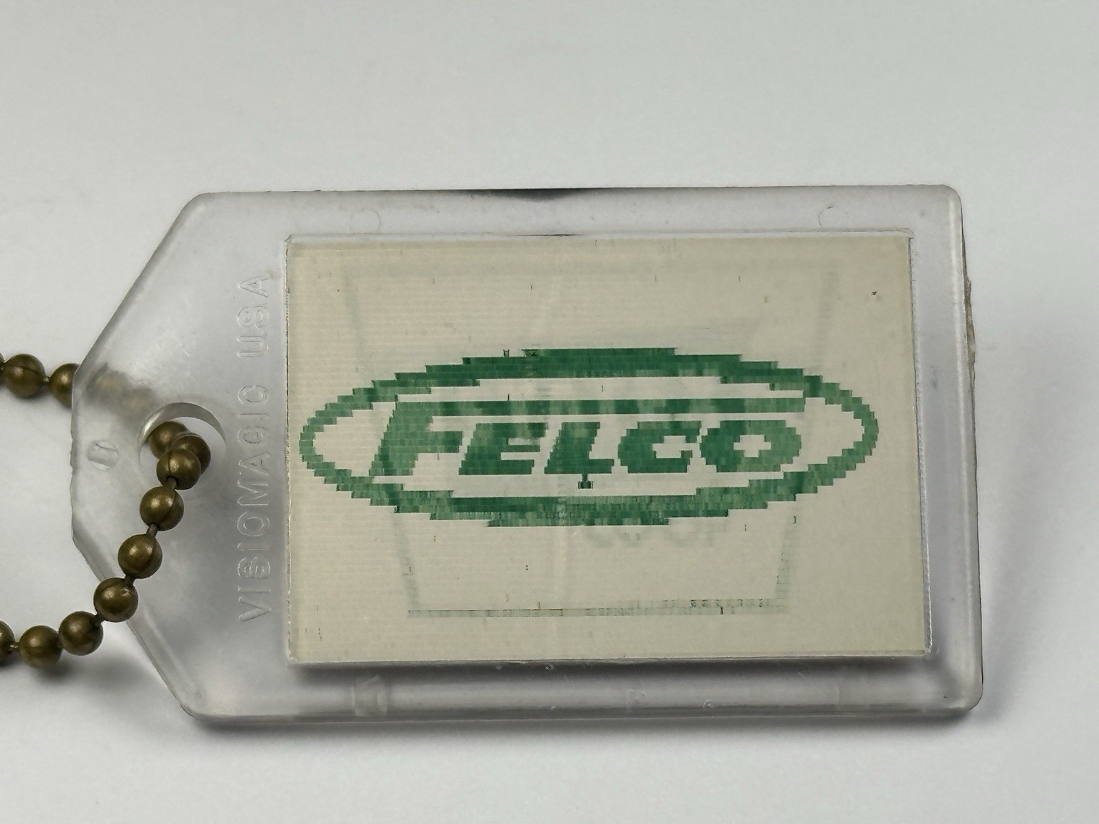 Farmer Regional Co-op Fort Dodge IA & Felco Statex Lenticular 2 Sided Keychain