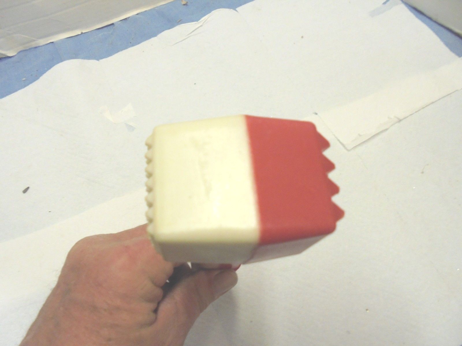 plastic meat hammer fredricksburg produce grain feed livestock iowa red & white