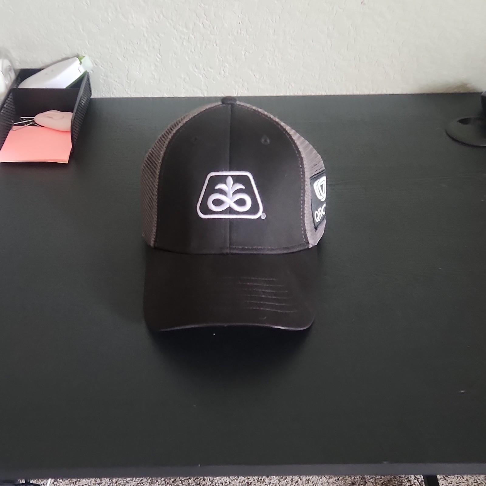 Corteva Agriscience Snapback Trucker Hat Black/Gray Mesh Back Agriculture