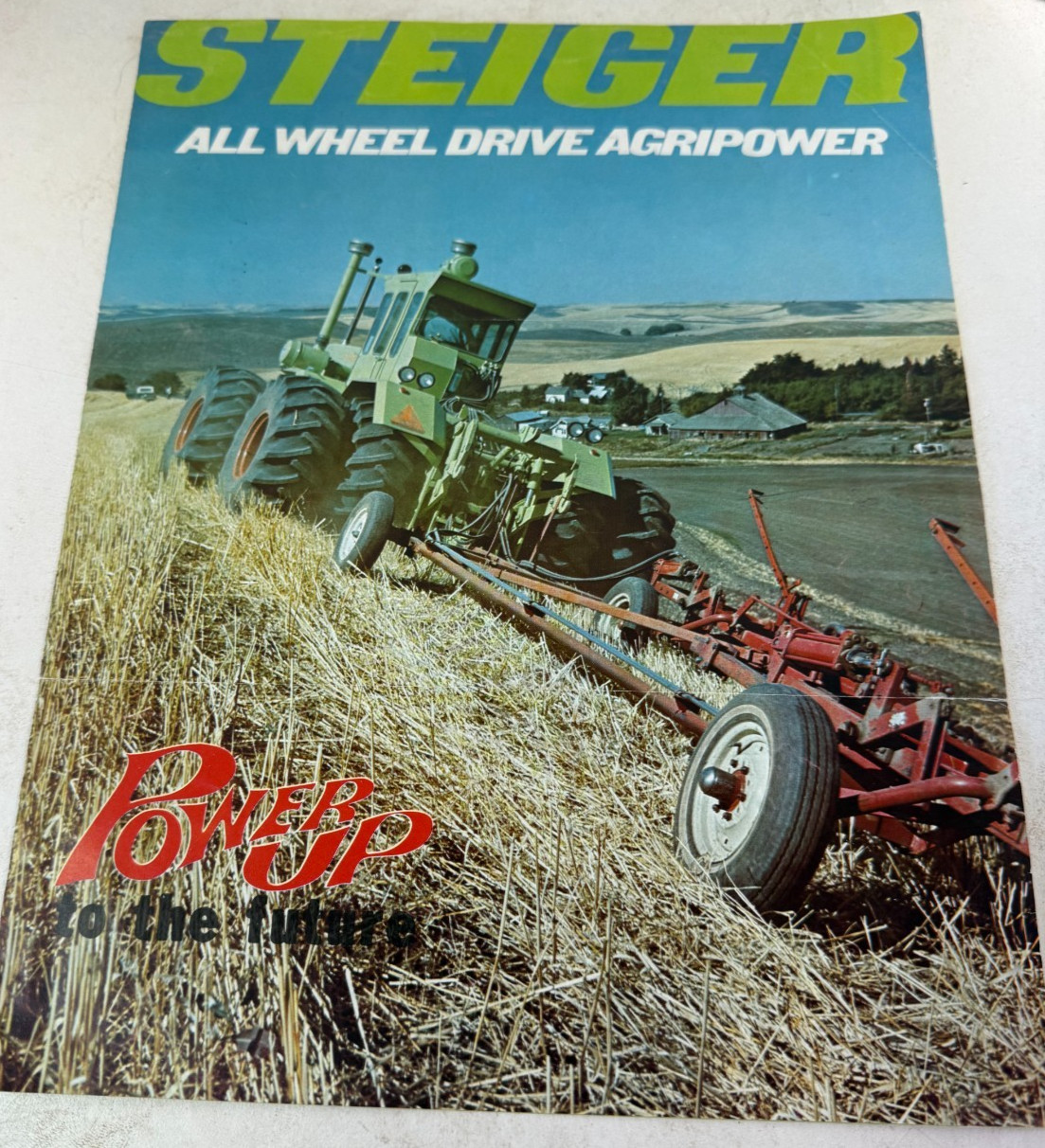 Steiger All Wheel Drive Agriprower Tractors Sales Brochure Power Up