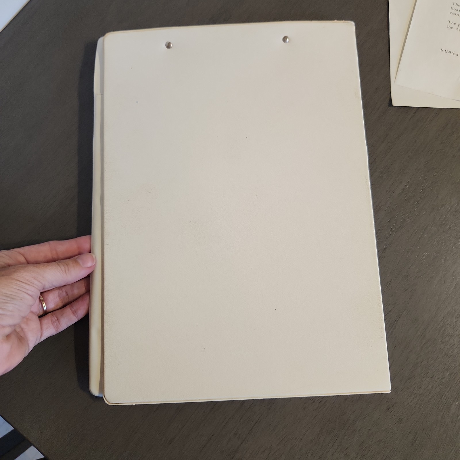 Vintage Mid-America Dairymen Inc. Lot 1972 Corporate Ephemera & Clipboard As Is