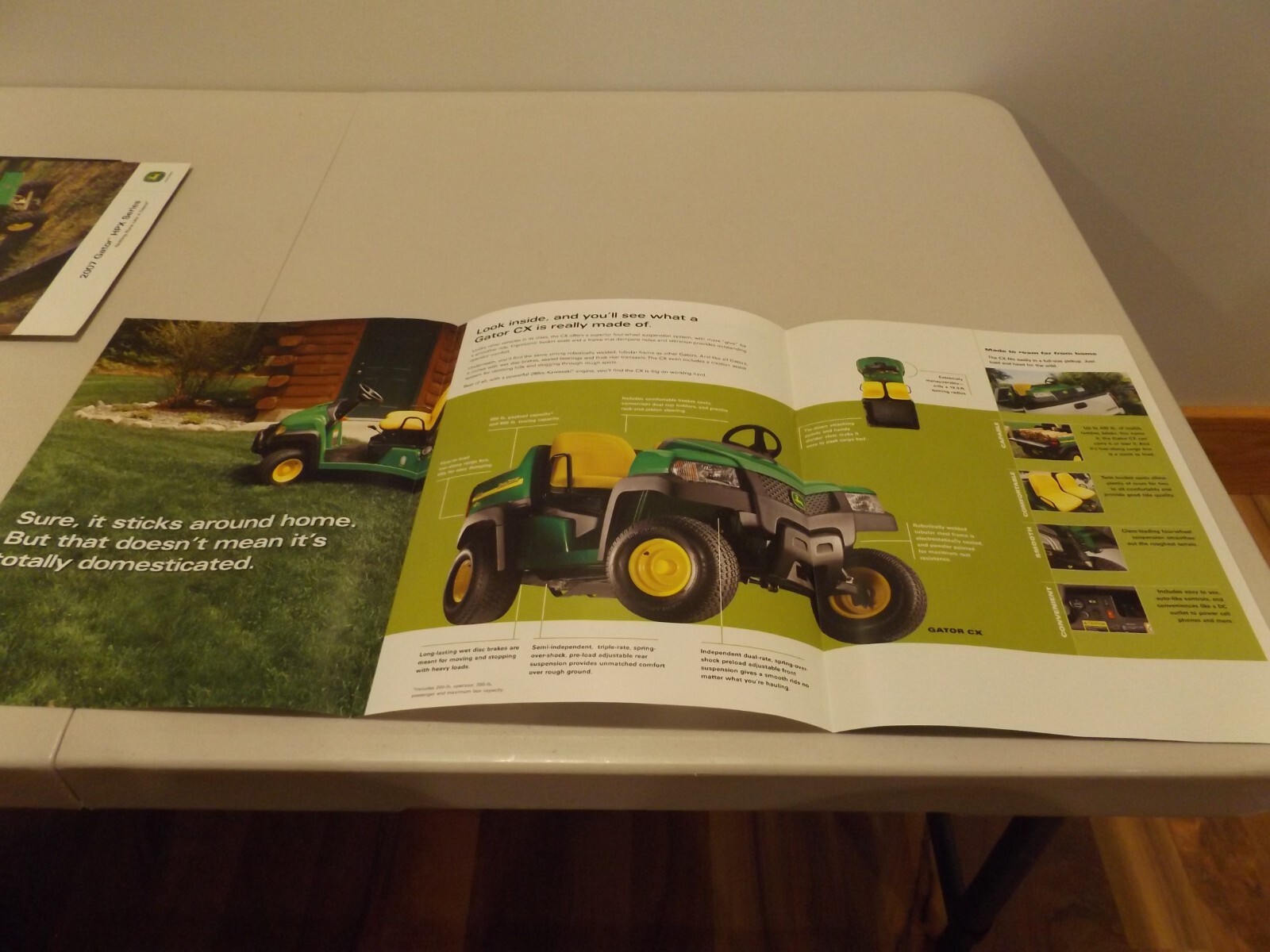 2007 JOHN DEERE GATOR COMPACT SERIES, LIT # DKE1863 (06-12) 2006