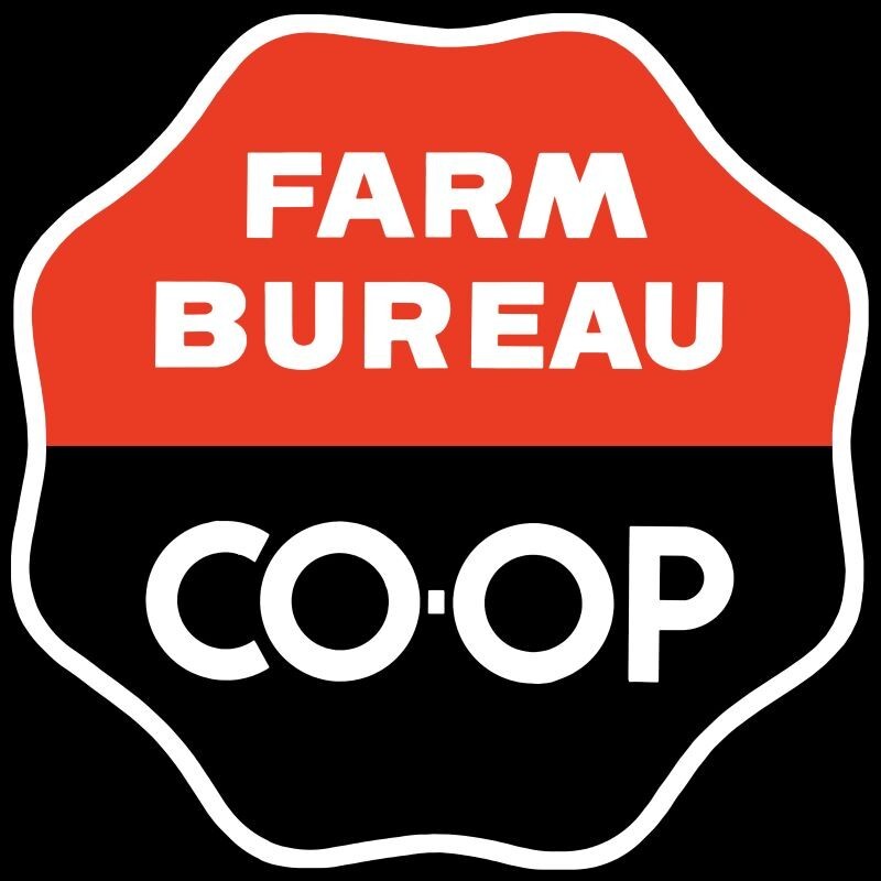 Farm Bureau Co Op Cookie Cutter DIECUT NEW 28&Prime; Dia. Sign USA STEEL XL Size 7 lbs
