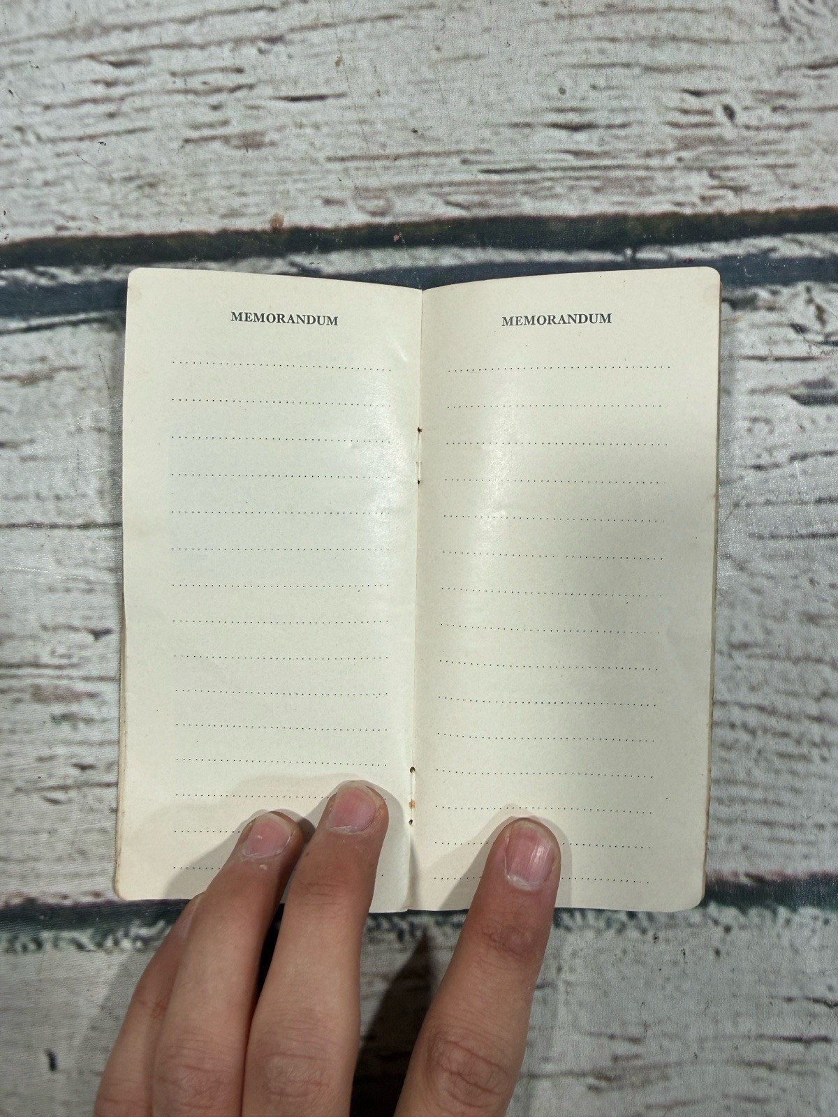 VTG Animal Base Fertilizers Robert Reichard Allentown PA Pocket Memo Note Book