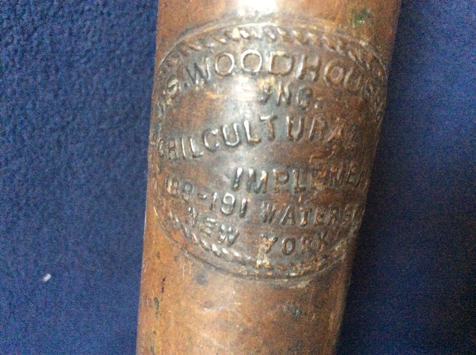 Antique Pump for Agricultural implements Woodhouse & co N.Y
