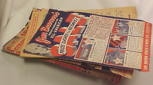Vintage Advertising Catalog Brown Fence & Wire Co Sales Cleveland Memphis 1941