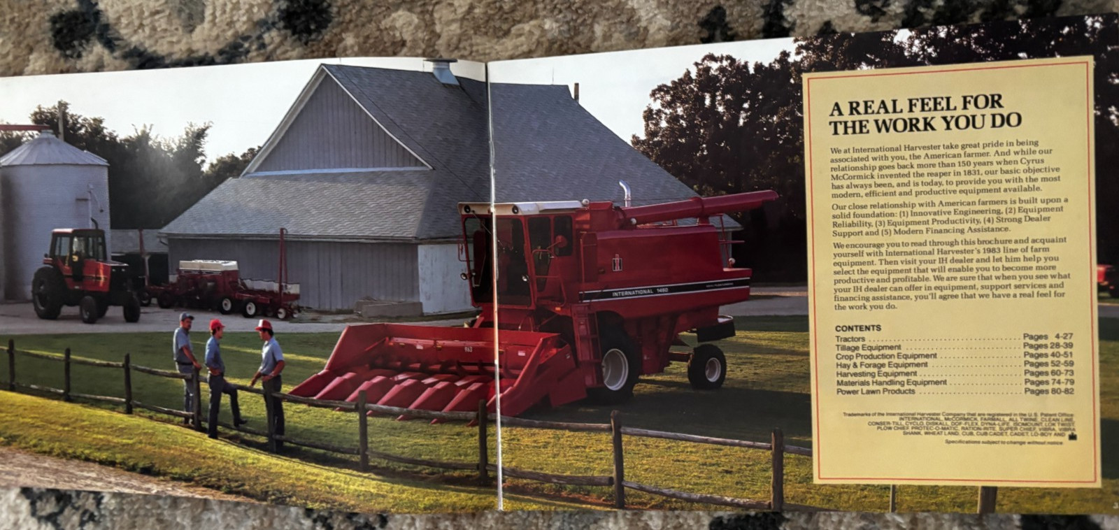 International Harvester Buyers Guide For 1983 Brochure DCPA26