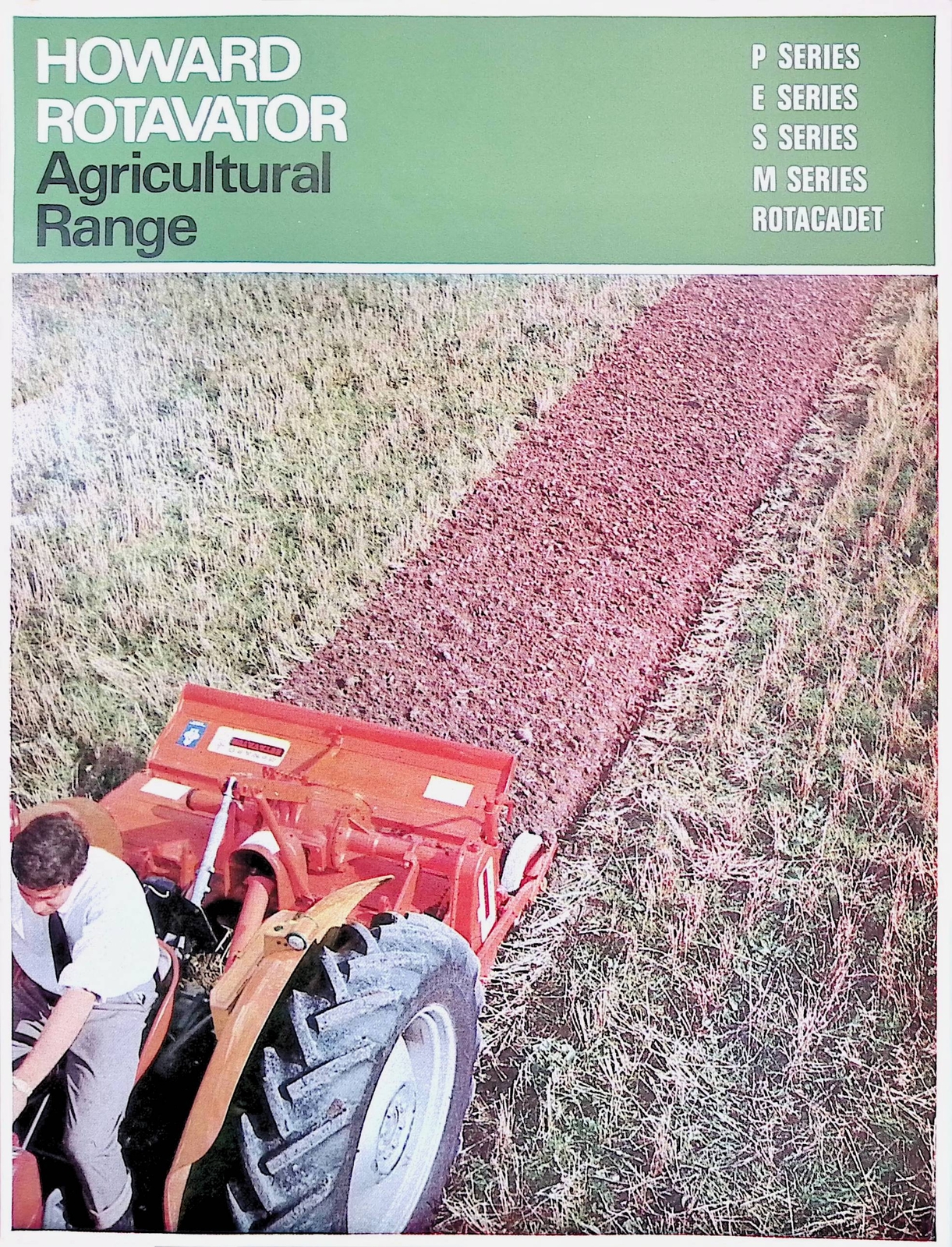 Vintage Farm Brochure Howard Rotavator Agricultural Range Brochure