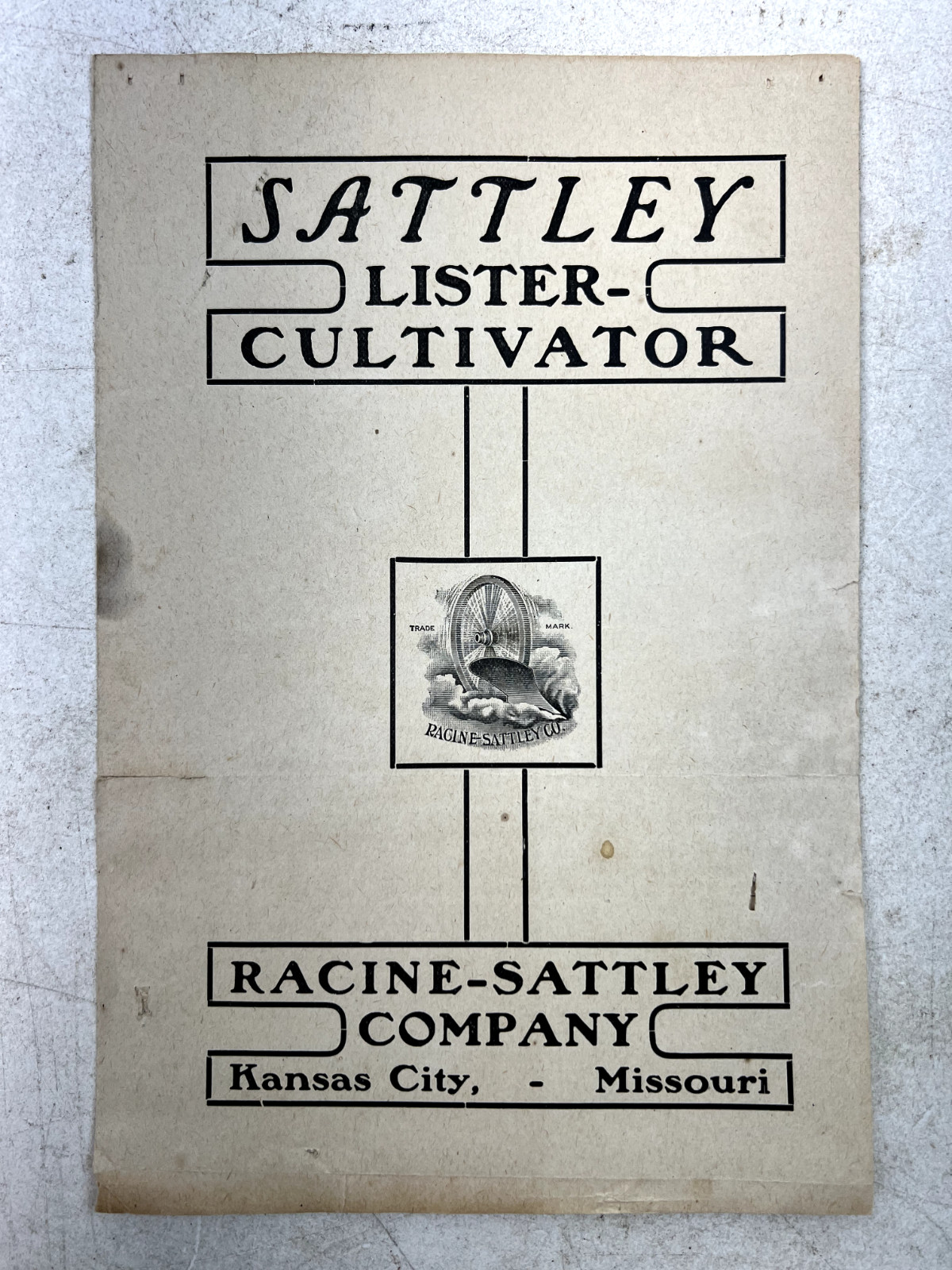 Antique Early 1900s Agriculture Implement Ads from Kansas City, Missouri
