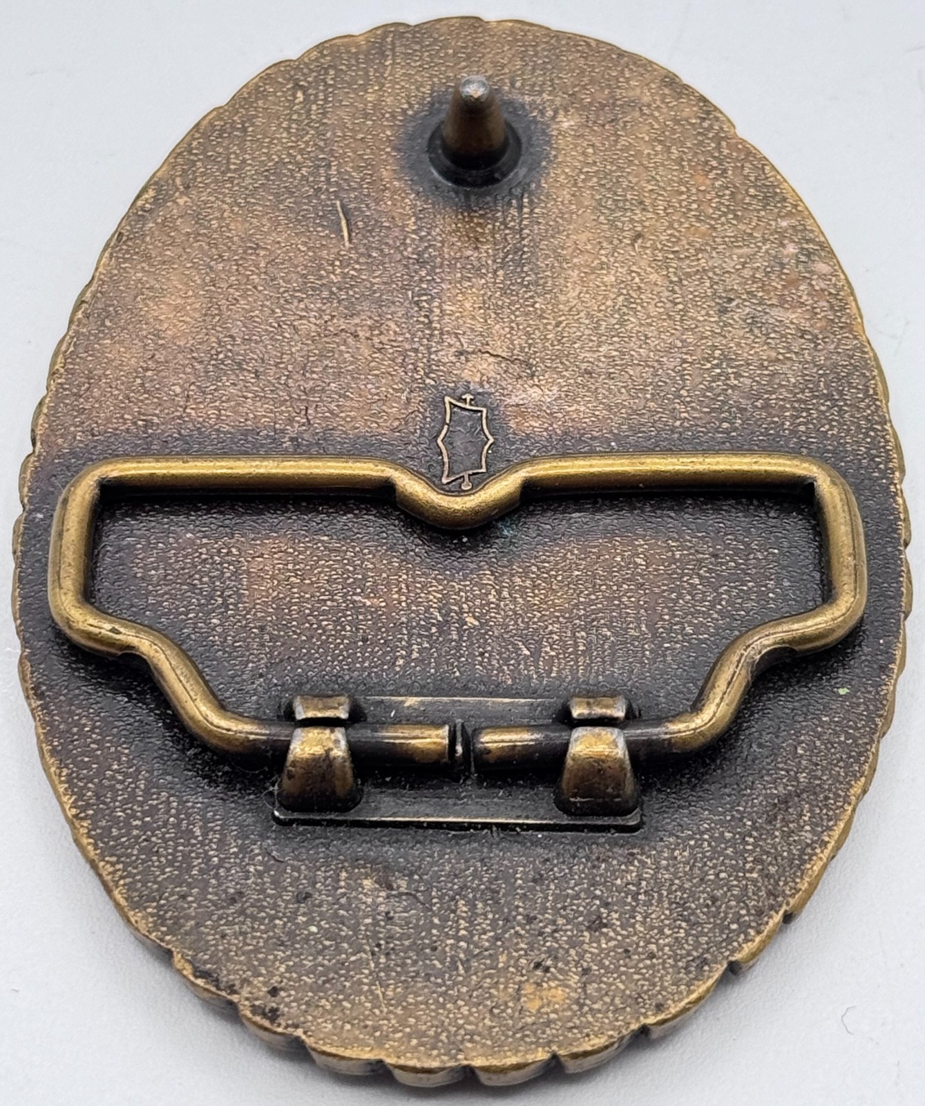 Vintage MACWHYTE Wire Rope Advertising Belt Buckle Bronze Brass Agriculture