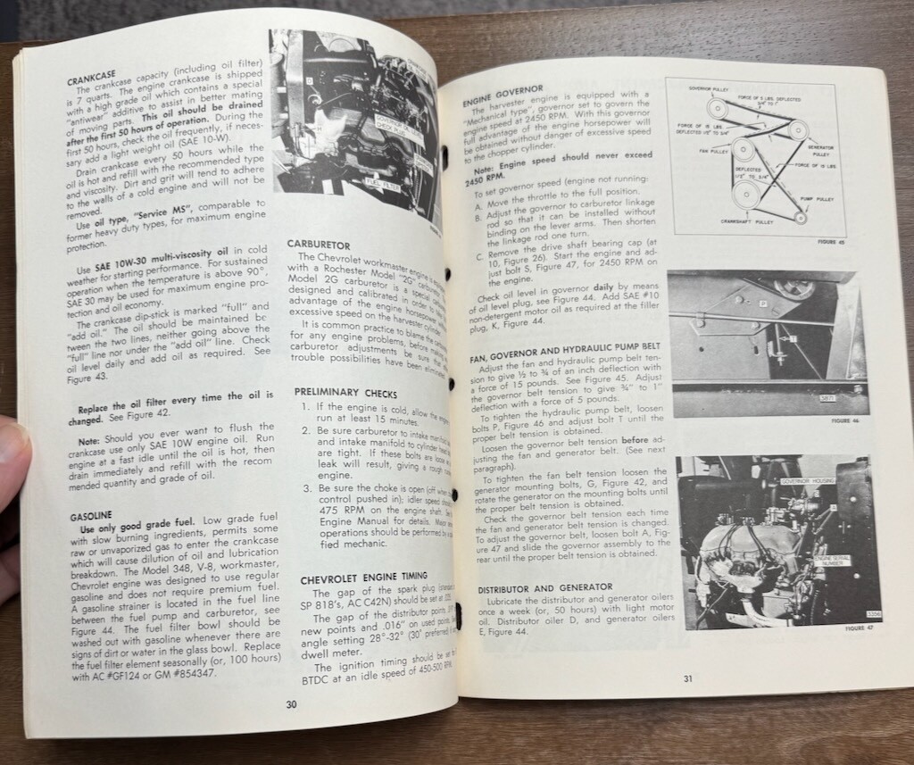 New Holland Owner&rsquo;s Operator&rsquo;s Manual 818 Set Propelled Crop Cruiser