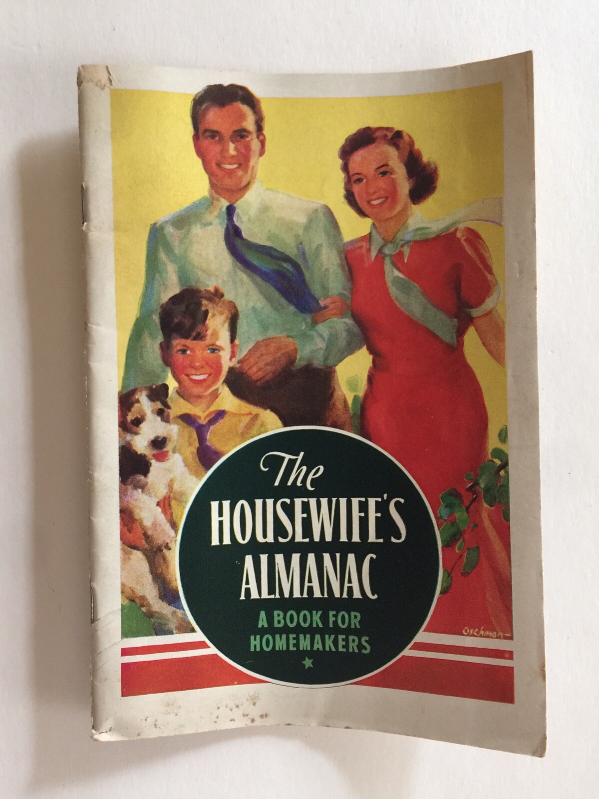 Lot Of 8 Antique Almanacs 1937-1954 Farming Health Great Ads Agriculture