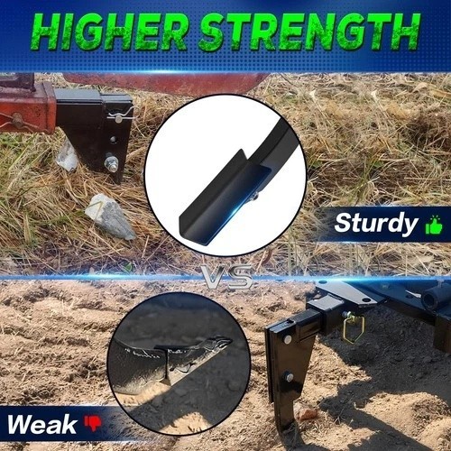 3 Point Trencher Ripper Attachment fit 2&Prime; Receivers, Hitch Mounted Ripper for…