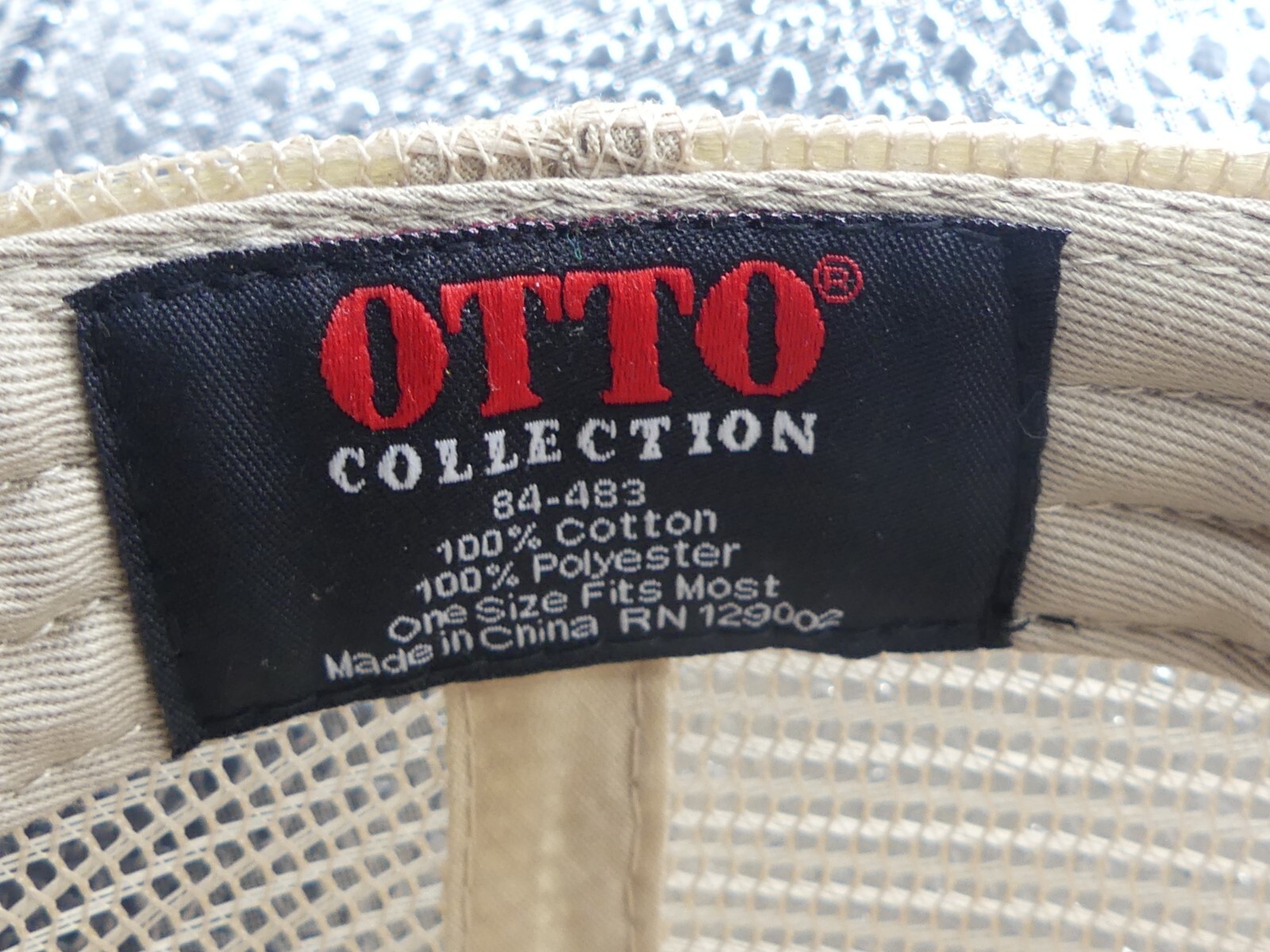 Farmers Co-op Milroy MN Otto Light Brown Blue Mesh Back Snapback Trucker Hat Cap