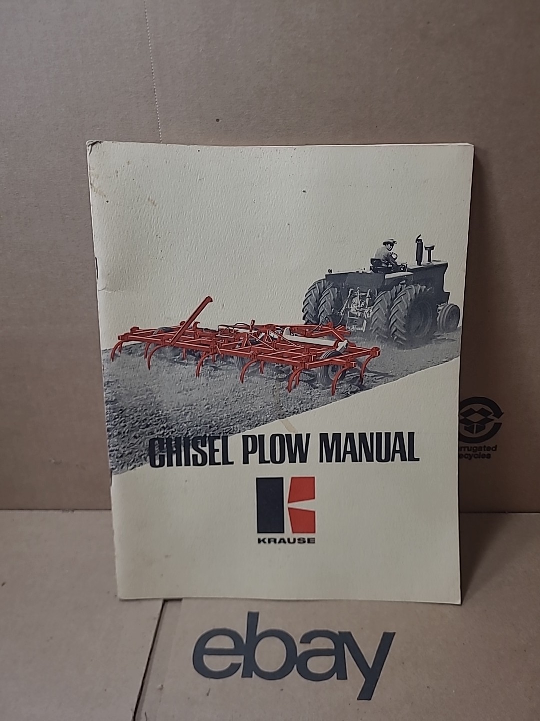Vintage Krause Chisel Plow Manual Agriculture Farming