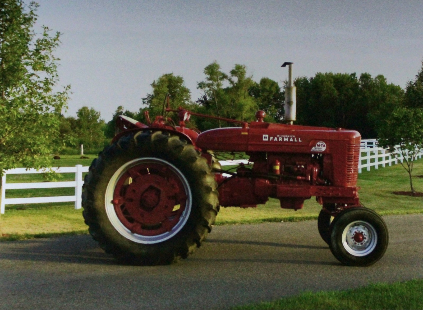 Farmall Tractor Vintage Picture Wall Art Country Farm Original Decor