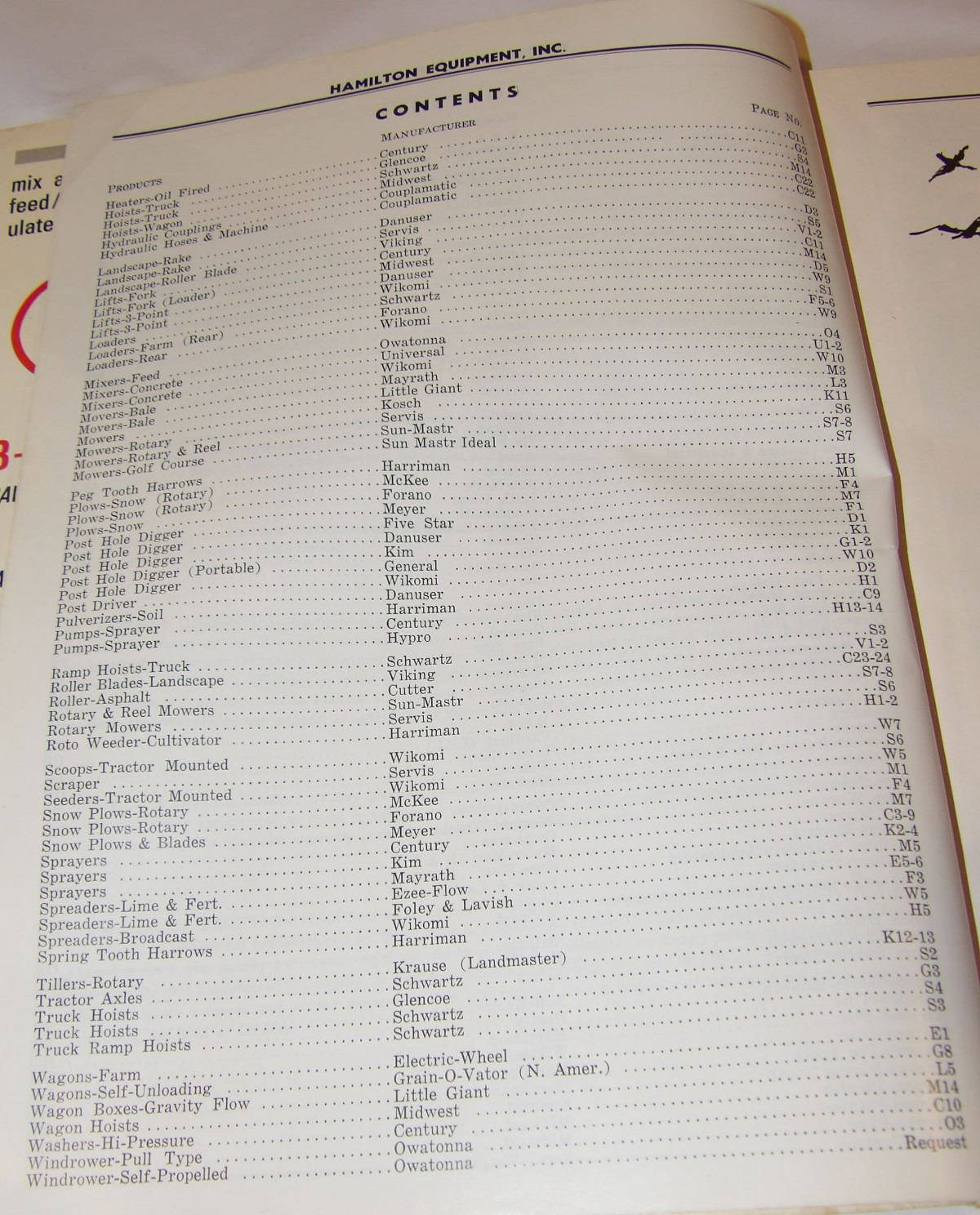 VINTAGE 1968 FARM IMPLEMENT CATALOG~MOWERS/FERTILIZERS/SPRAYERS/TILLERS/SPREADER