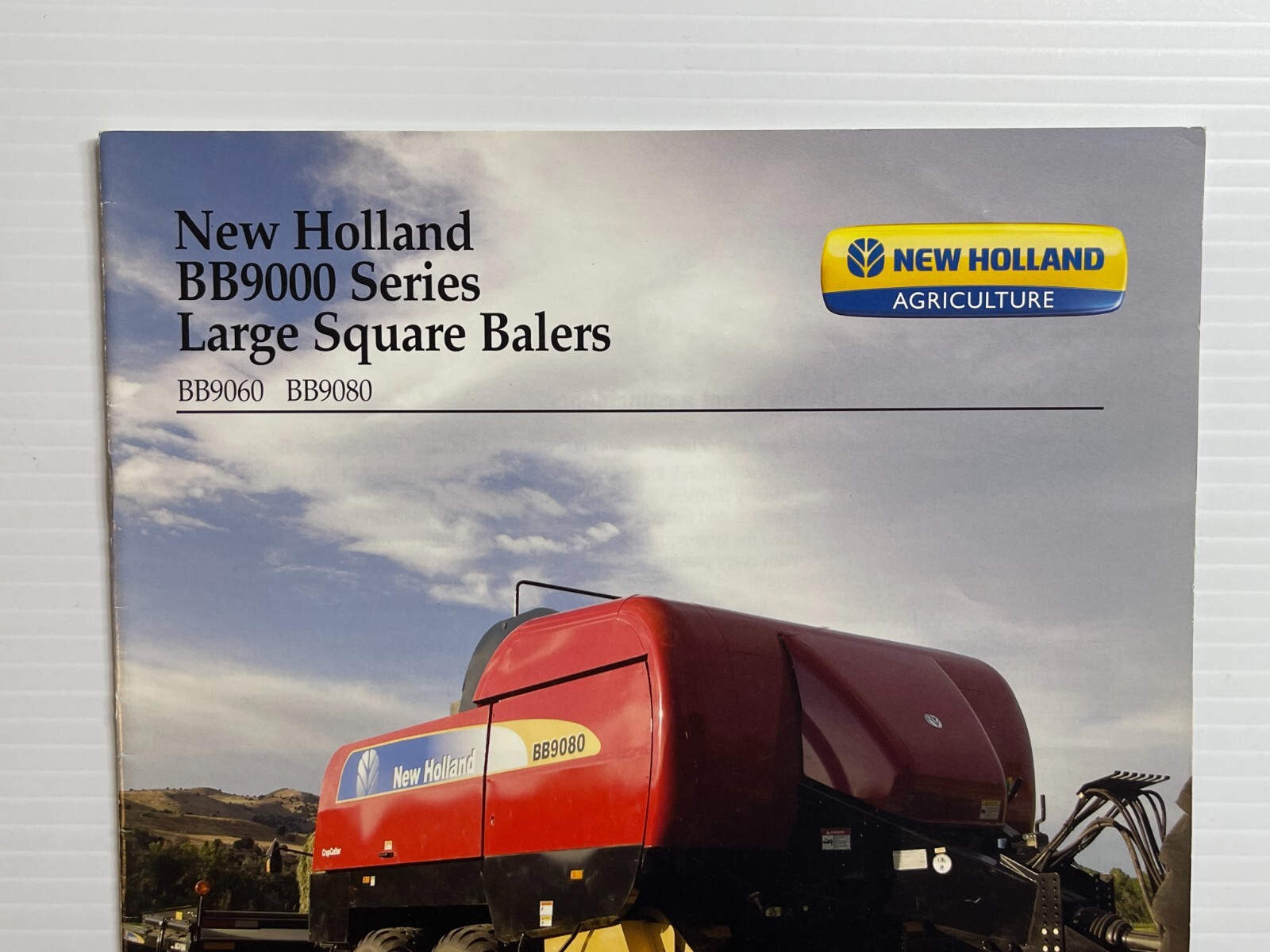 New Holland BB9000 Series Baler Sales Brochure (Original Brochure) 2008