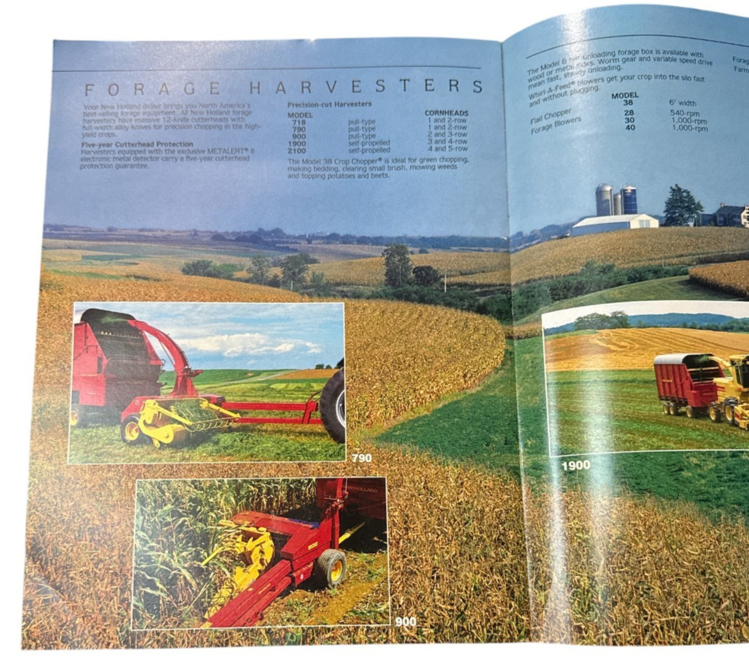 New Holland A Buyer&rsquo;s Guide 1987 Tractors,Wagons,Farm Equipment Brochure