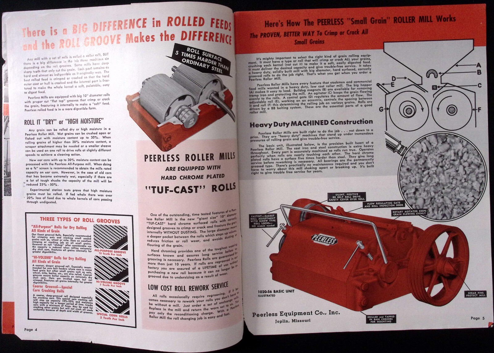 1961 Feed Makers Brochure Peerless Equipment Company Joplin MO