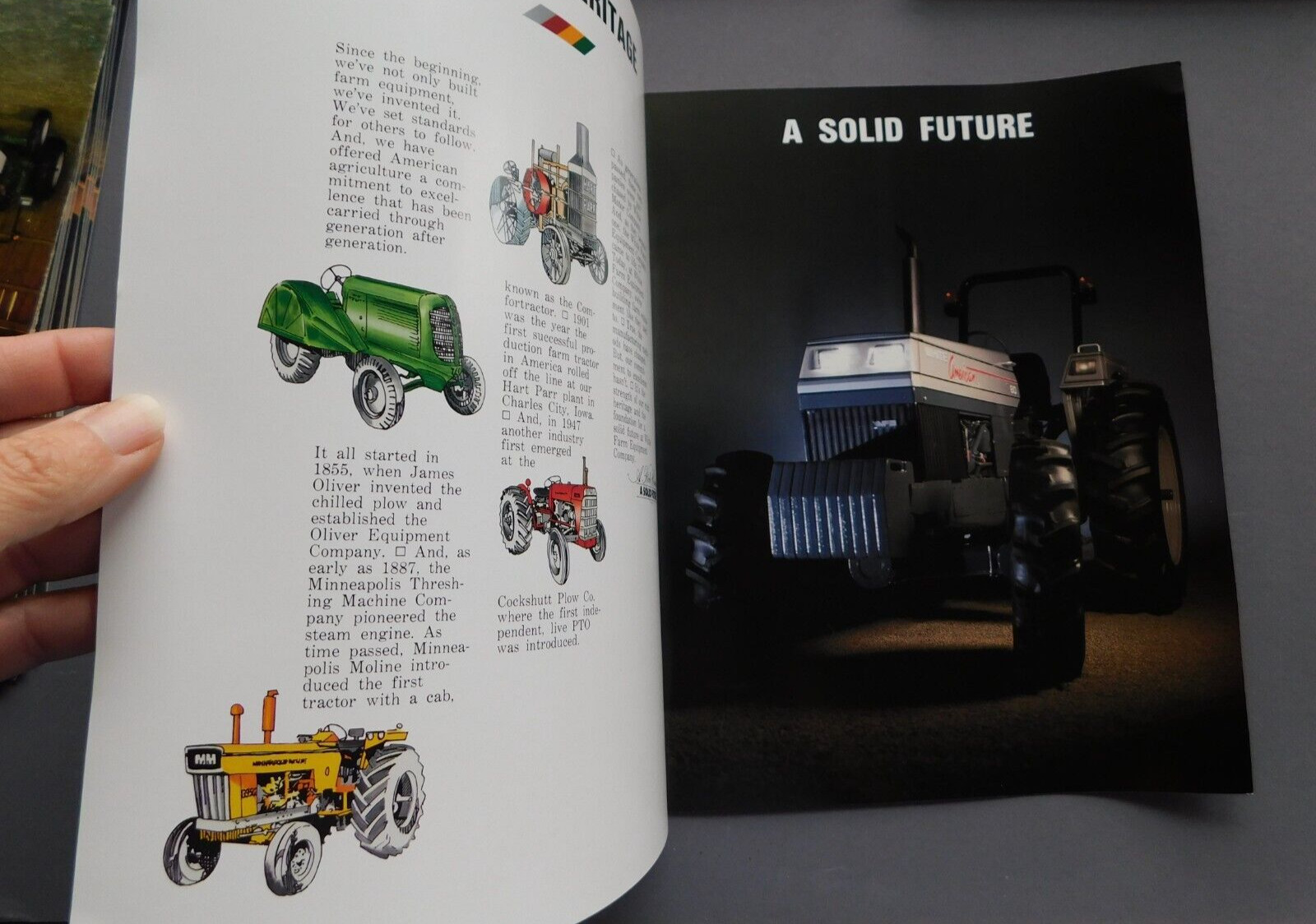 White Farm Equipment: American Series Tractors – 1989 brochure advertisement