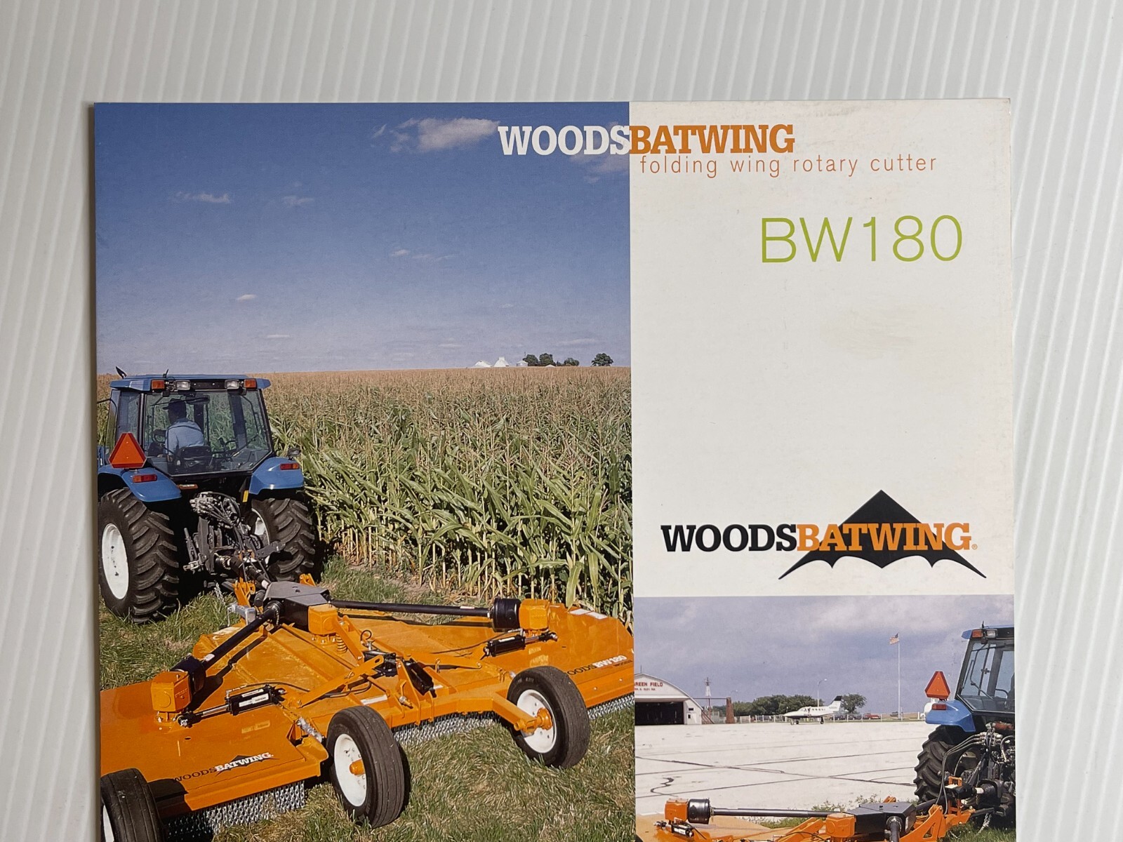Woods Batwing BW180 Mower Sales Brochure *Showroom Sales Book* (2010s)