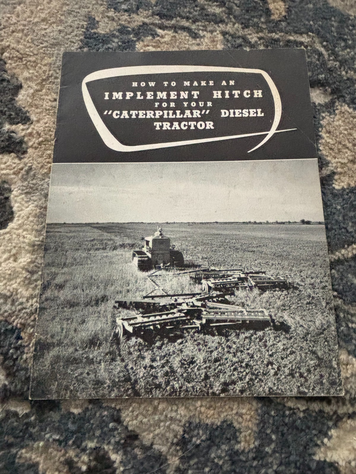 Caterpillar CAT Implement Hitch For Caterpillar Diesel Tractor Brochure AMIL26